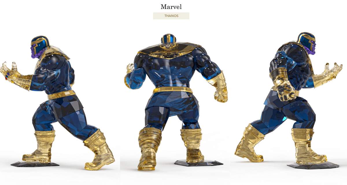 MARVEL x Swarovski Collection | Thanos