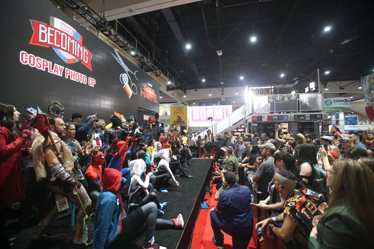 SDCC 2019 cosplay group