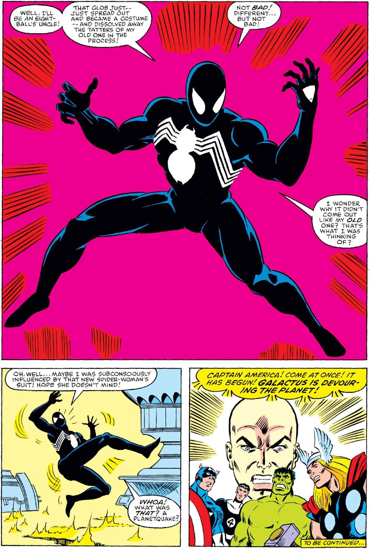 SECRET WARS (1984) #8 page by Jim Shooter and Mike Zeck