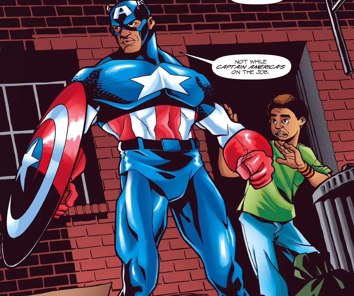 CAPTAIN AMERICA: SENTINEL OF LIBERTY (1998) #8 artwork by Cully Hamner, Scott Elmer, and Matt Hicks