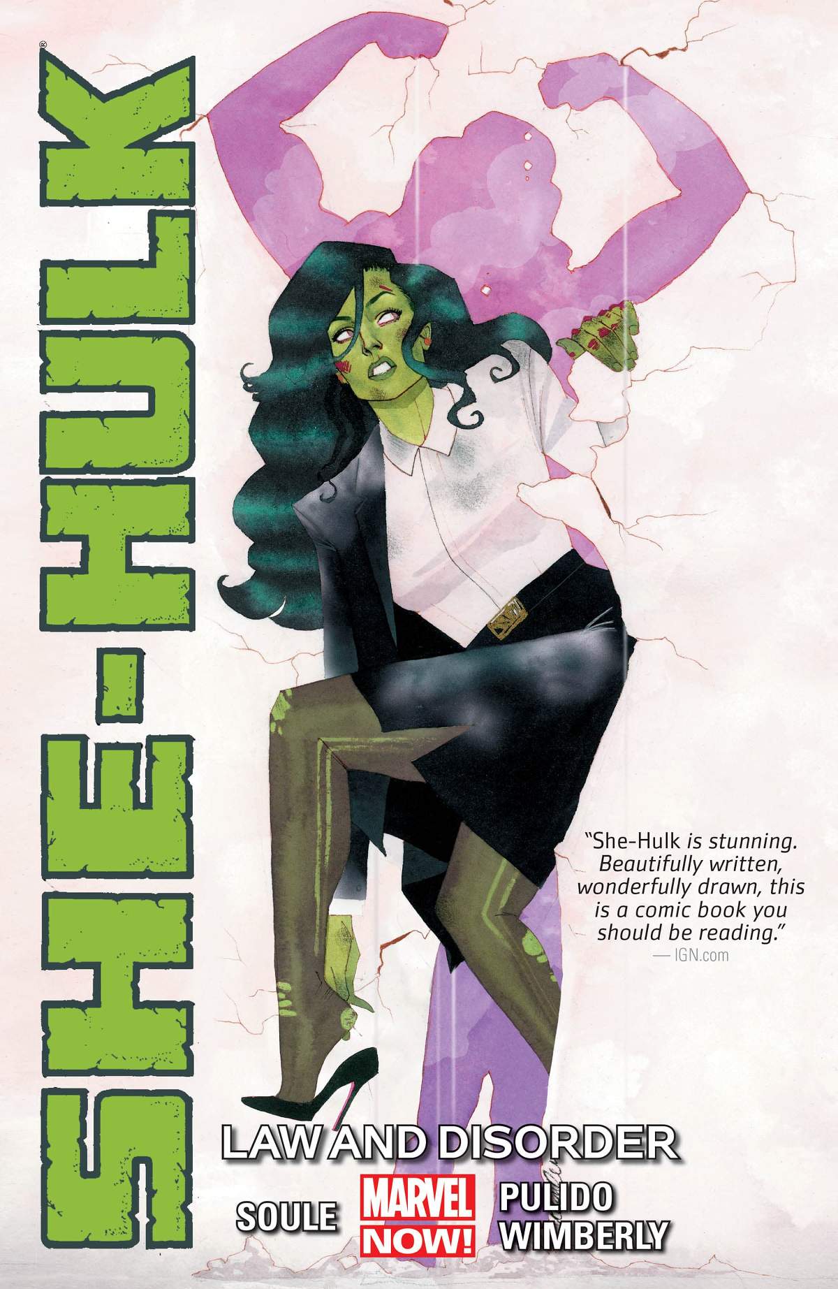 Cover to SHE-HULK VOL. 1: LAW AND DISORDER.