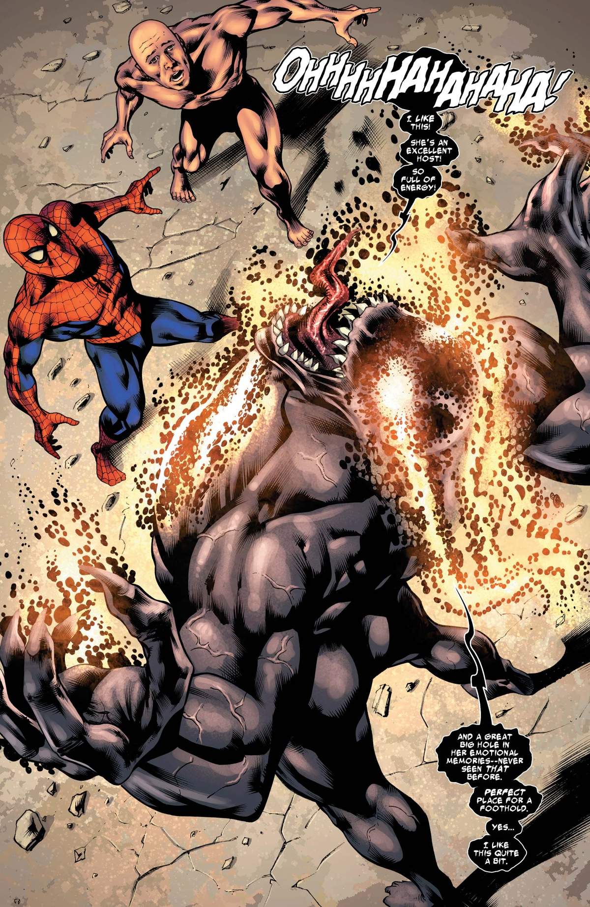 SIEGE: SPIDER-MAN (2010) #1 page by Brian Reed and Marco Santucci