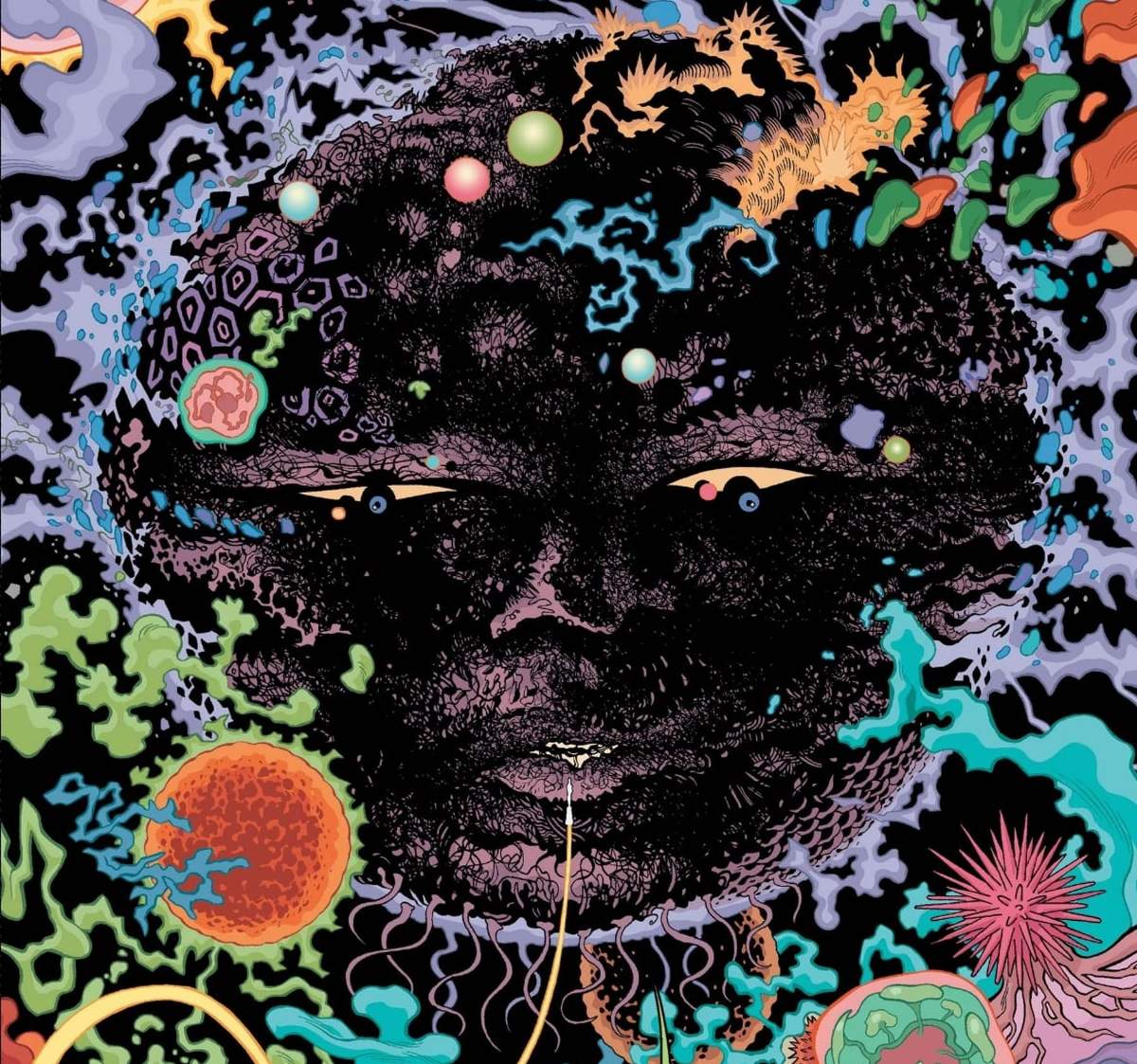 Ego, the Living Planet in SILVER SURFER: BLACK (2019) #2 by Donny Cates and Tradd Moore