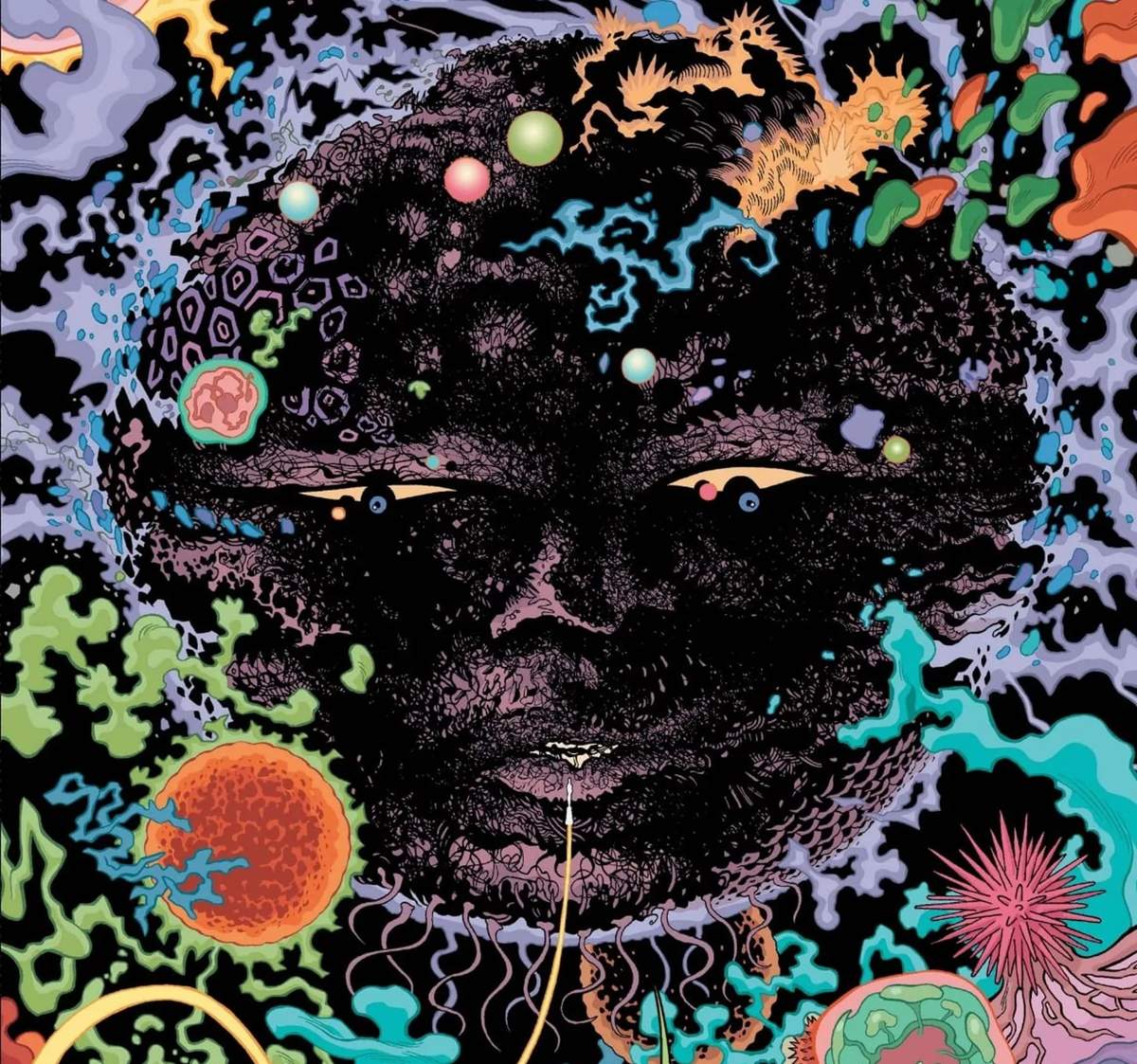 Ego, the Living Planet in SILVER SURFER: BLACK (2019) #2 by Donny Cates and Tradd Moore