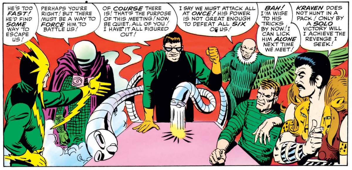 AMAZING SPIDER-MAN ANNUAL (1964) #1 artwork by Steve Ditko and Stan Goldberg