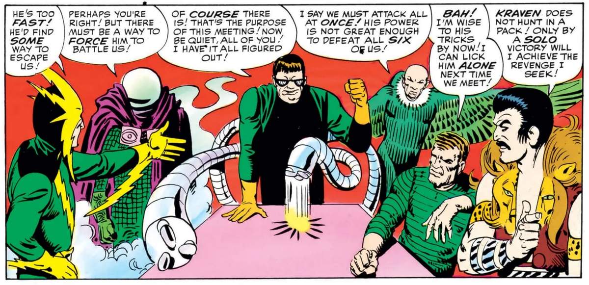 AMAZING SPIDER-MAN ANNUAL (1964) #1 artwork by Steve Ditko and Stan Goldberg