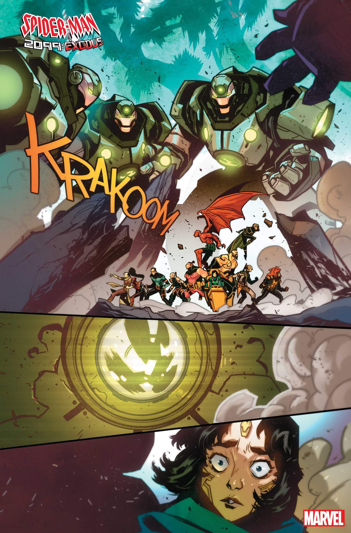 SPIDER-MAN 2099: EXODUS #5 Art by KIM JACINTO