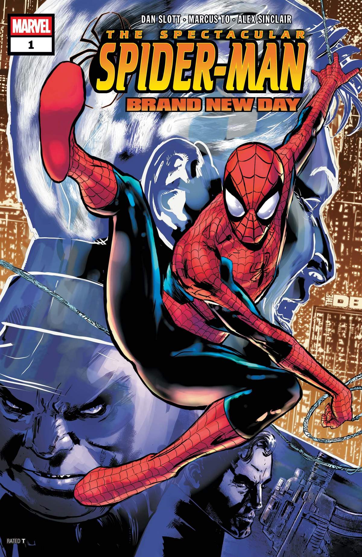 SPECTACULAR SPIDER-MAN: BRAND NEW DAY (2026) #1 cover by Phil Jimenez