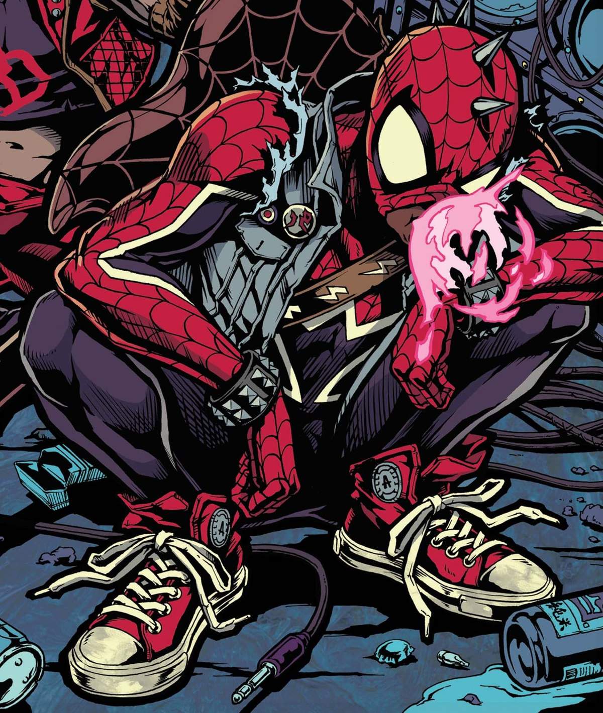 SPIDER-PUNK (2022) #3 cover by Takashi Okazaki