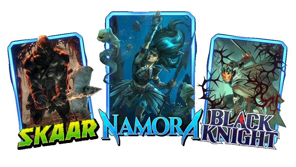 MARVEL SNAP Skaar Namora Black Knight