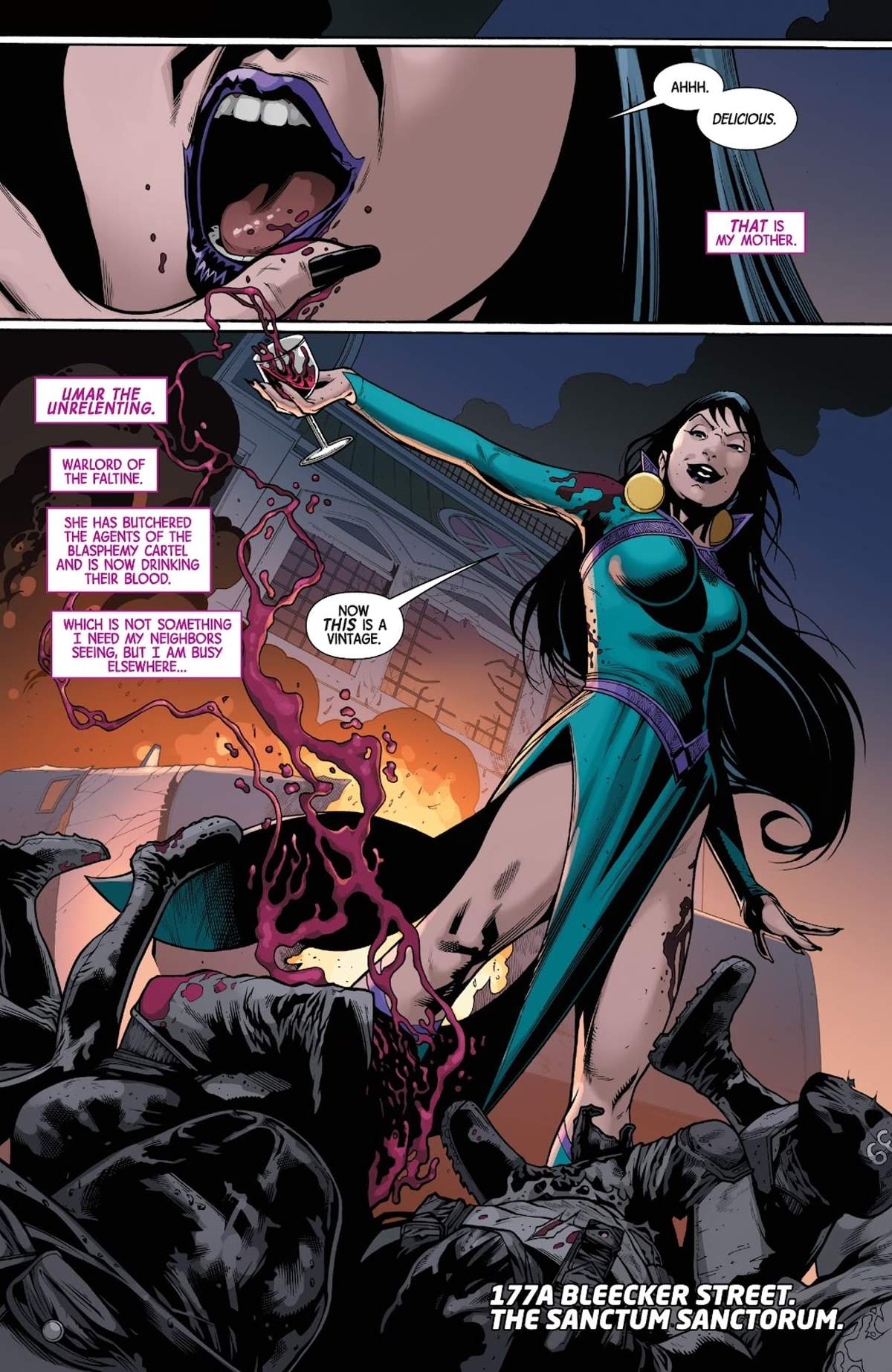 STRANGE (2022) #5 page by Jed MacKay and Marcelo Ferreira