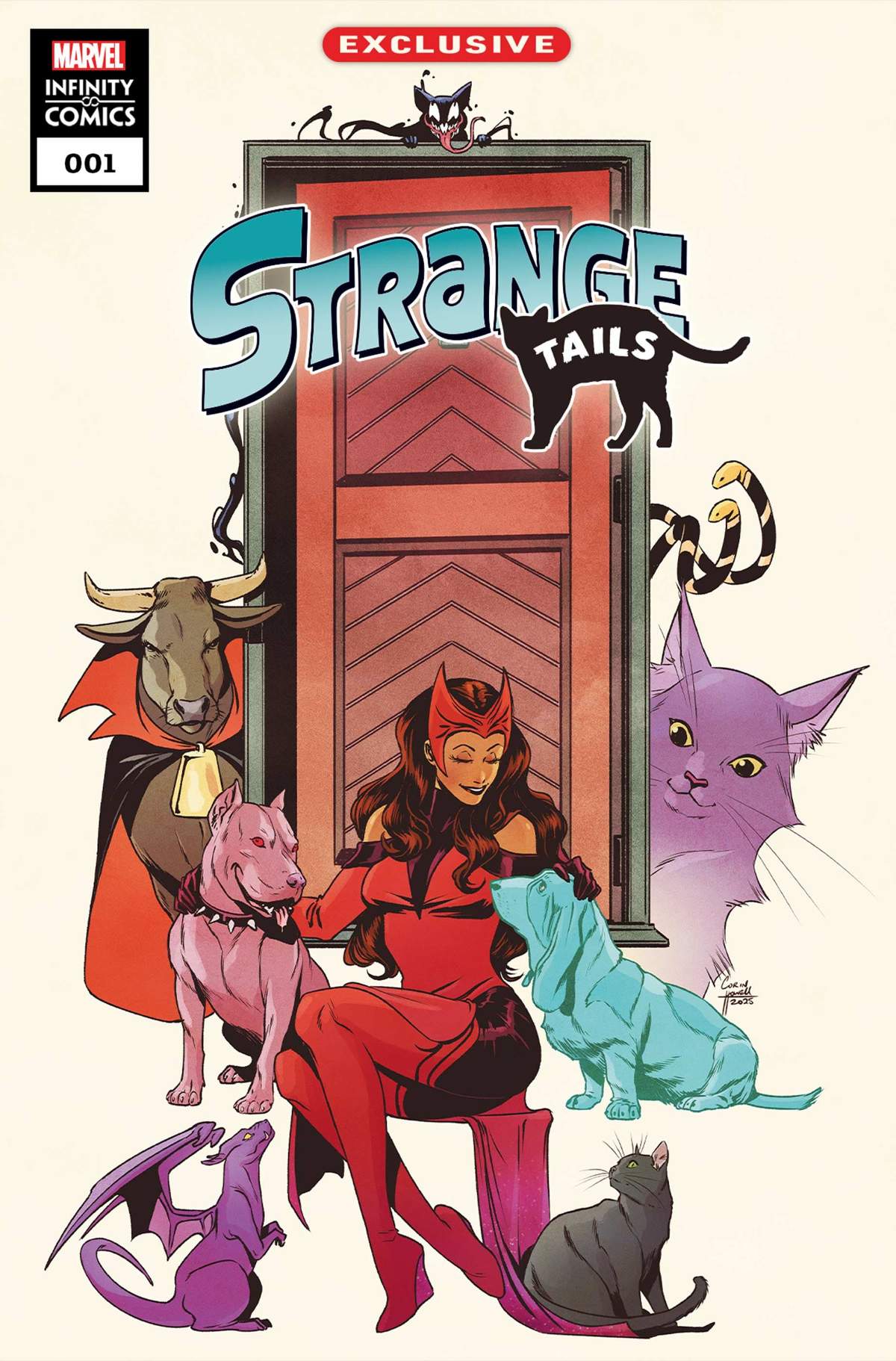 STRANGE TAILS INFINITY COMIC (2025) #1 cover by Corin Howell