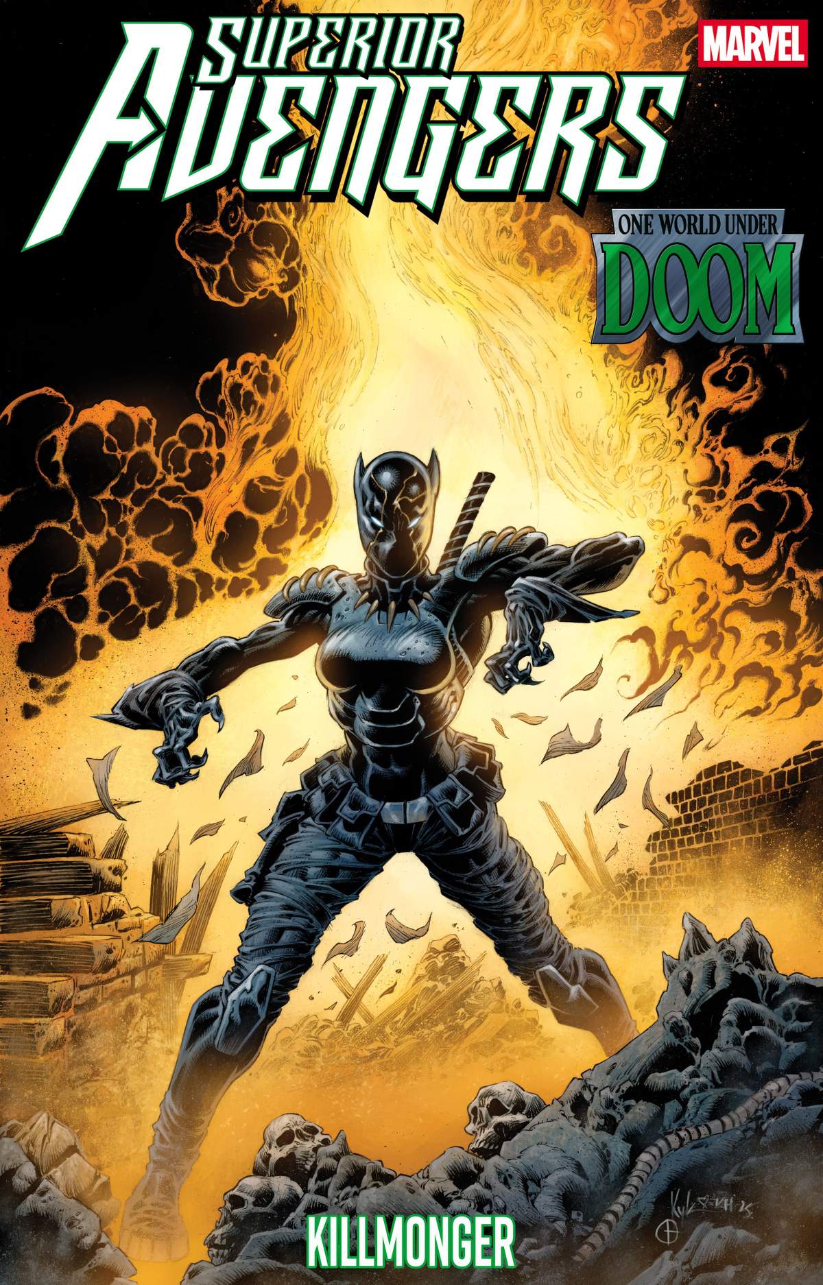 SUPERIOR AVENGERS #1 Variant Cover by KYLE HOTZ