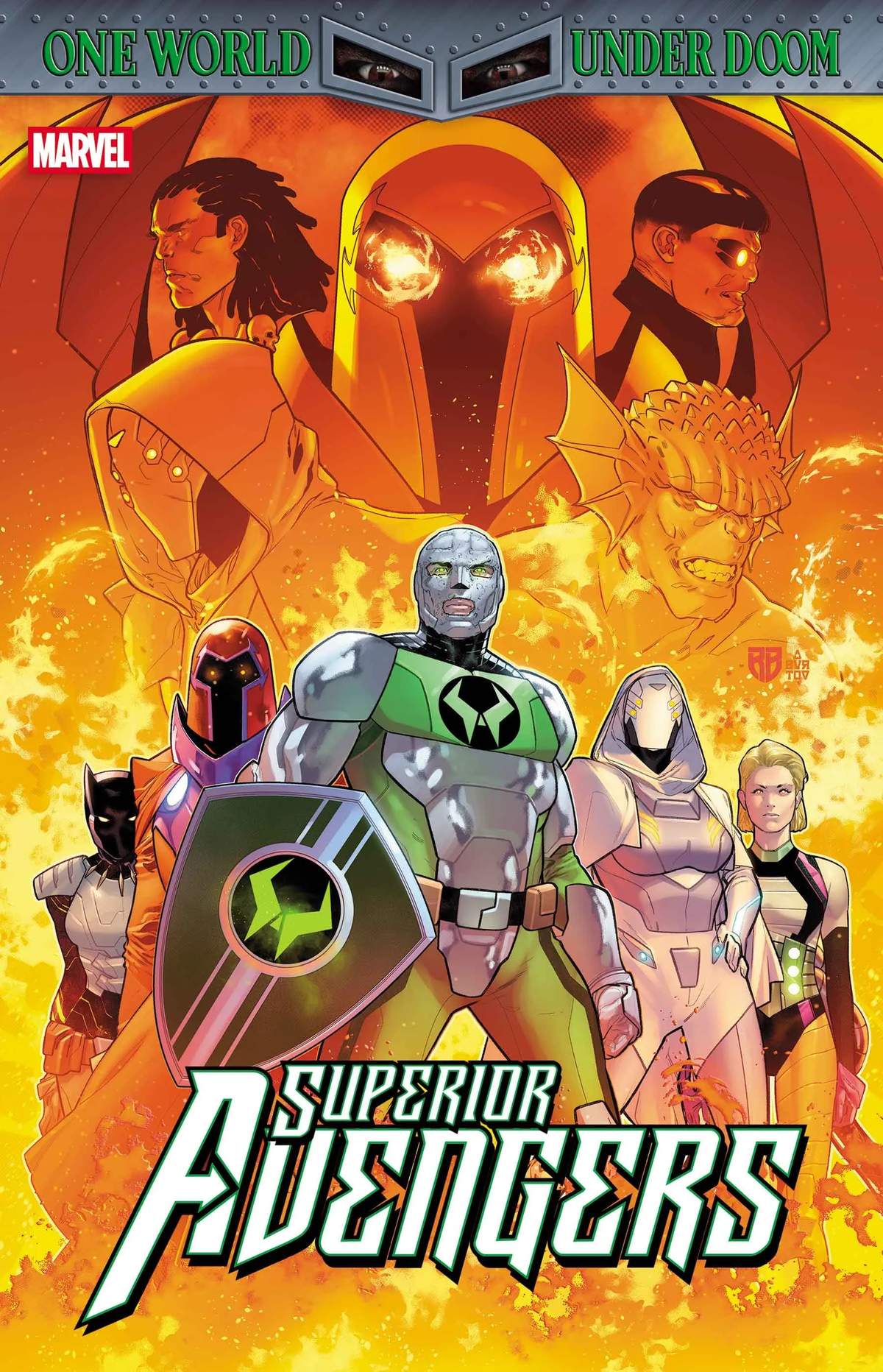 SUPERIOR AVENGERS (2025) #1 cover by R.B. Silva