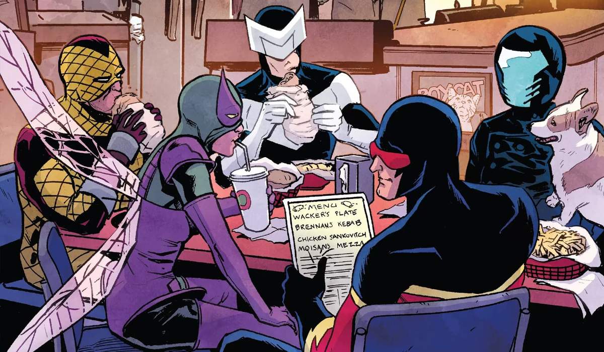 SUPERIOR FOES OF SPIDER-MAN (2013) #17 cover by Steve Lieber and Rachelle Rosenberg