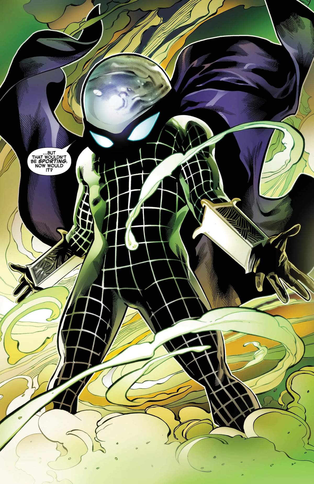 SYMBIOTE SPIDER-MAN (2019) #4 page by Peter David, Greg Land, and Jay Leisten