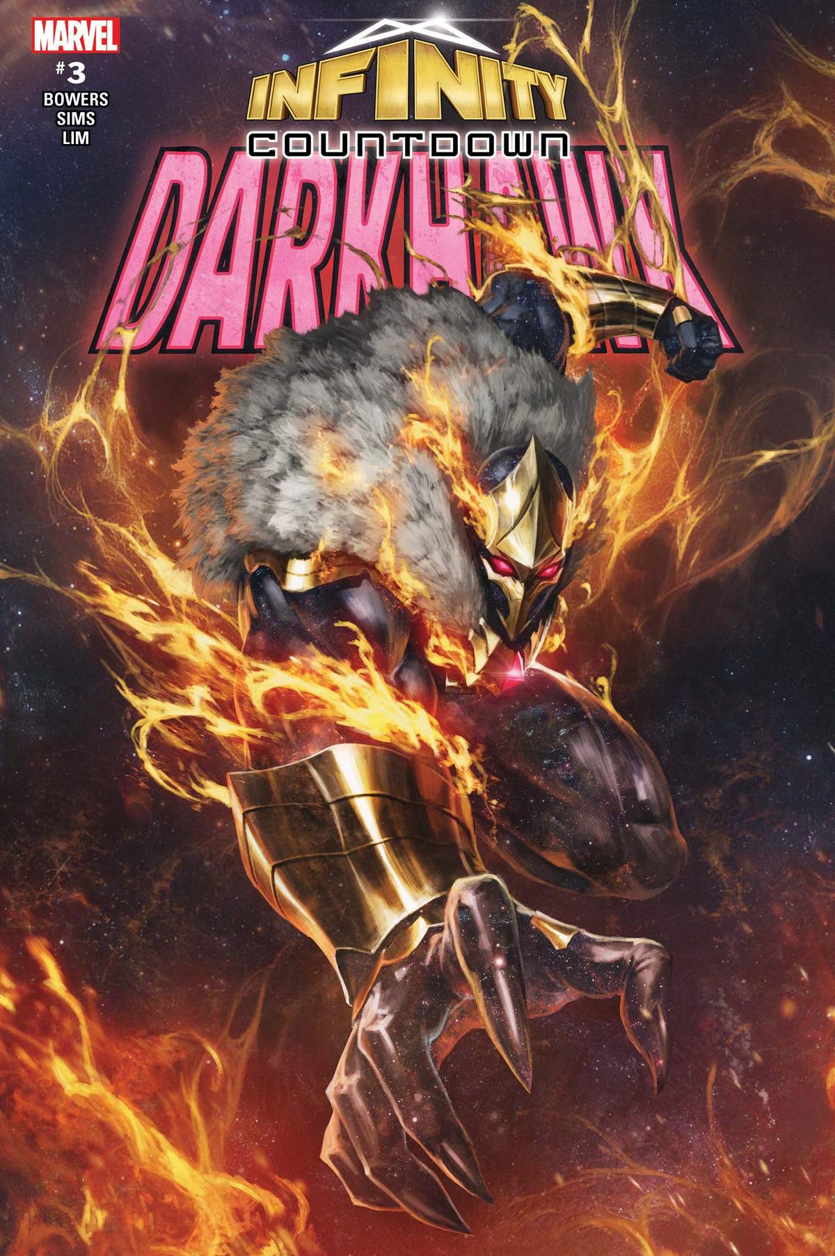 INFINITY COUNTDOWN: DARKHAWK (2018) #3 cover by Skan