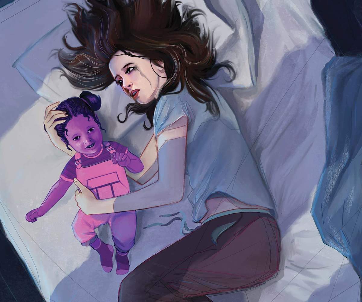 Jessica Jones: Purple Daughter Digital Comic (2019) #1 cover by Martin Simmonds