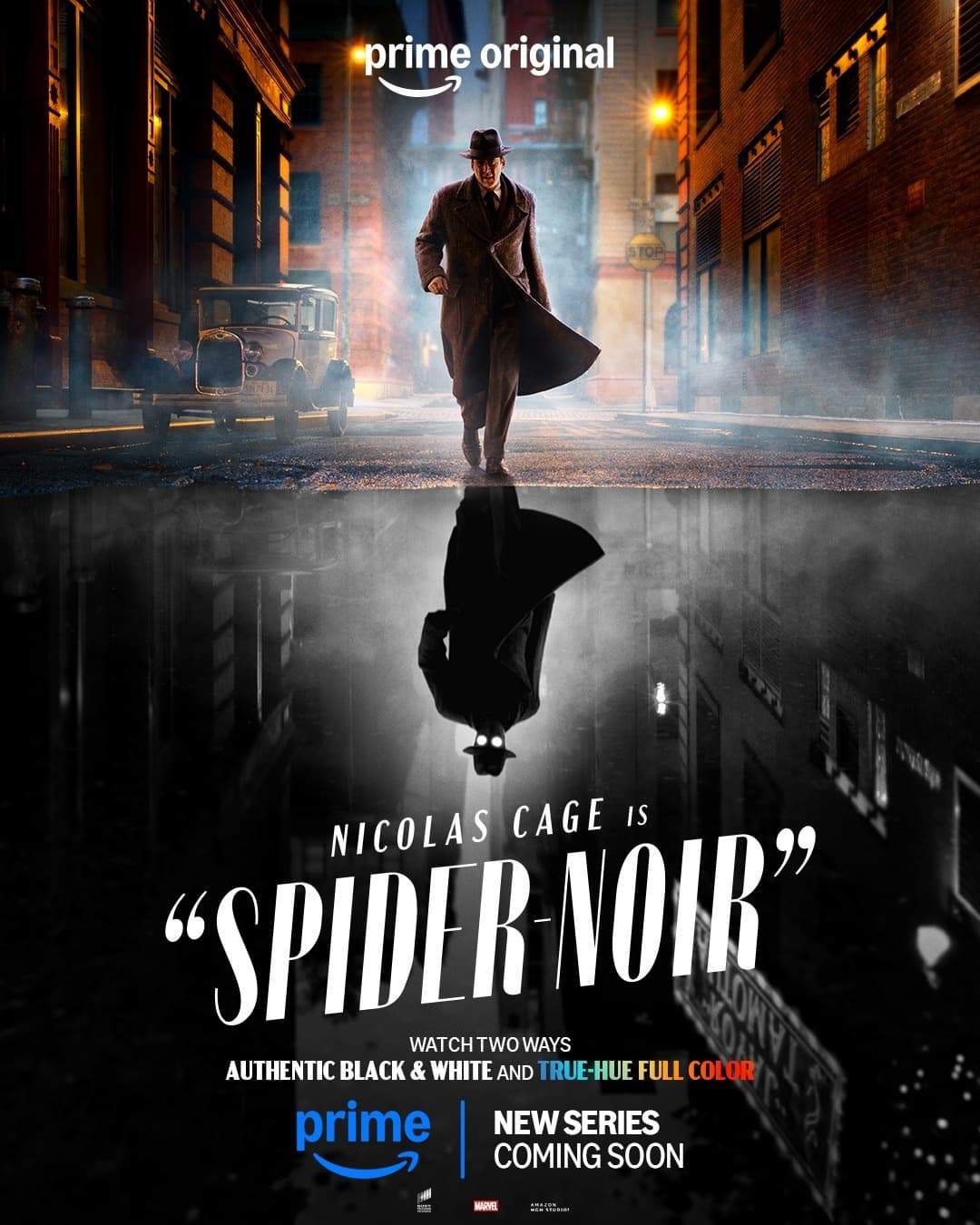 Spider-Noir Color/Black and White Teaser
