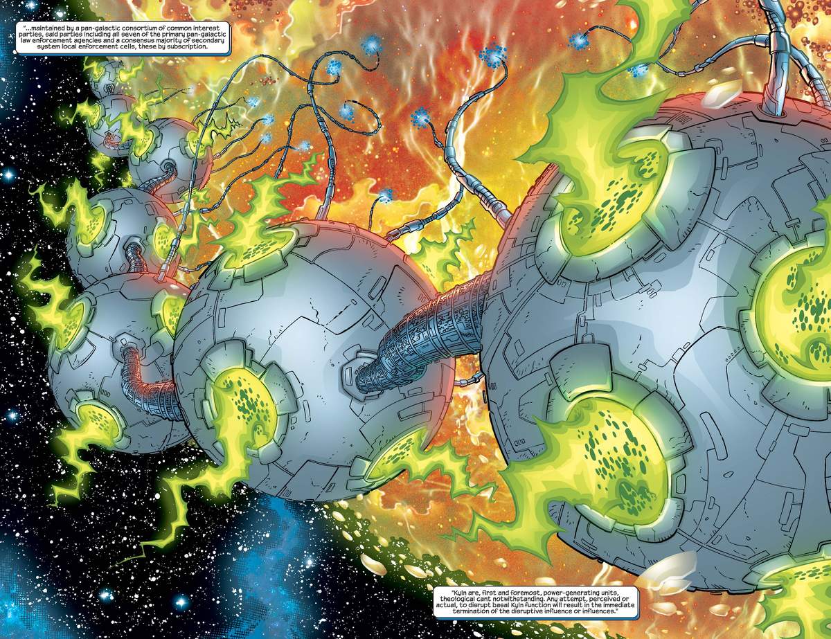 THANOS (2003) #7 artwork by Ron Lim, Al Milgrom, Christie Scheele, and Krista Ward