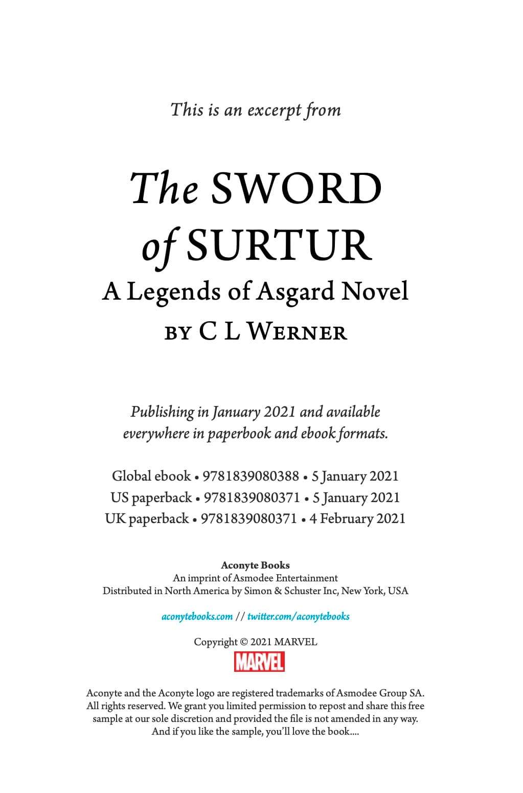 The Sword of Surtur