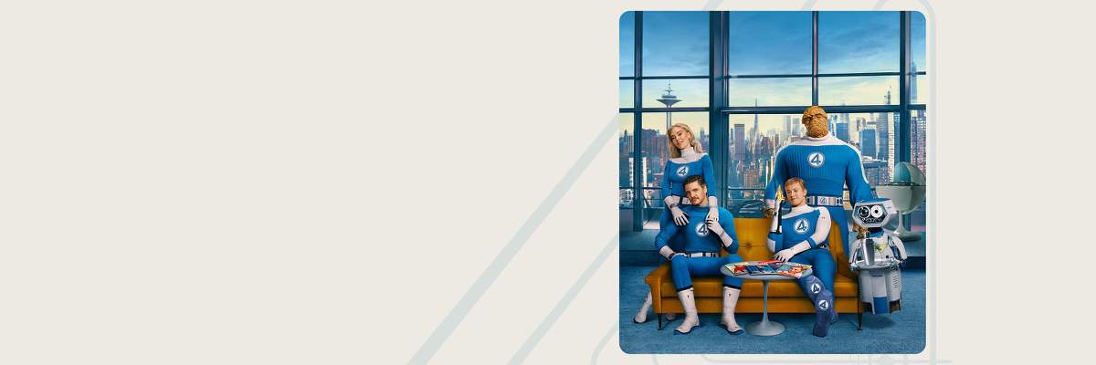 Marvel Studios' The Fantastic Four: First Steps Movie Poster