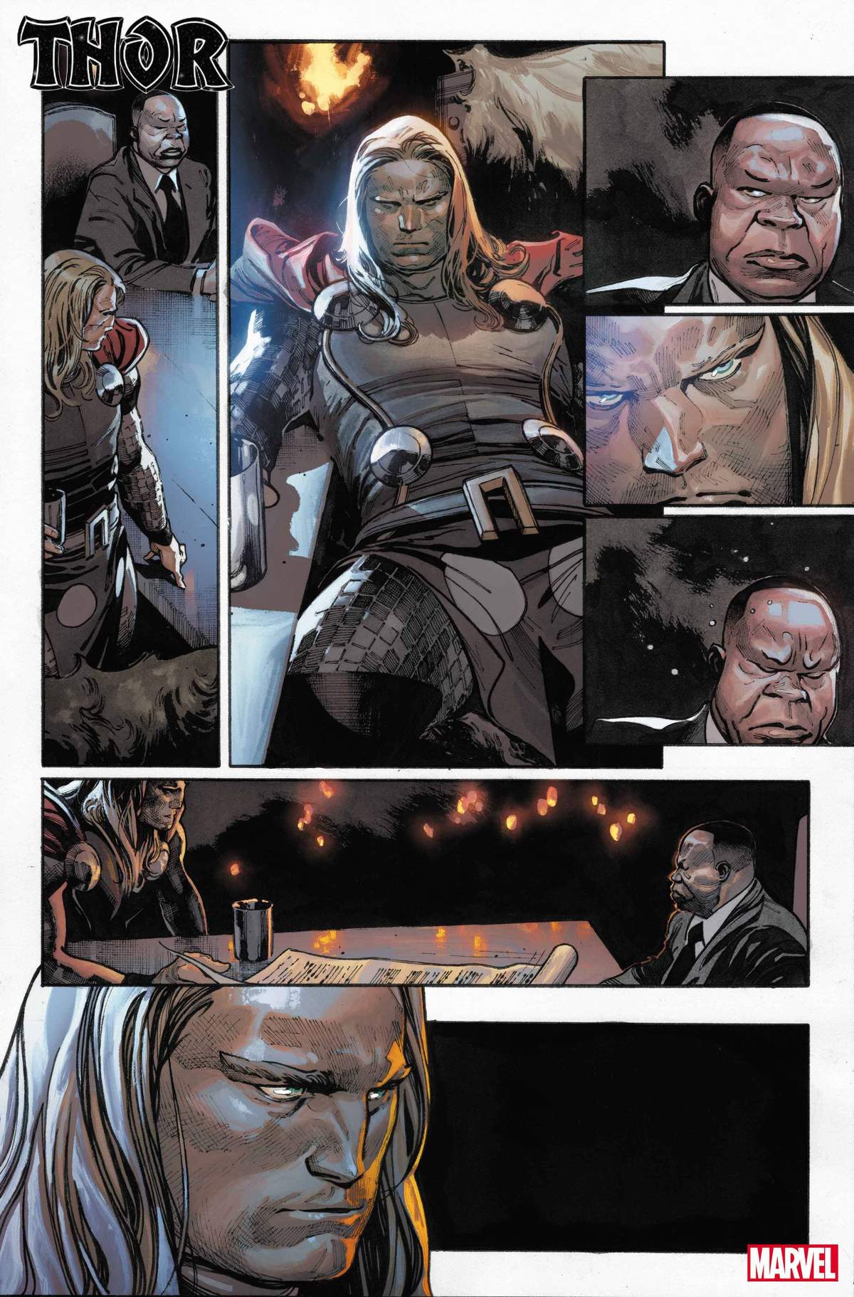 Thor #24 artwork by Olivier Coipel