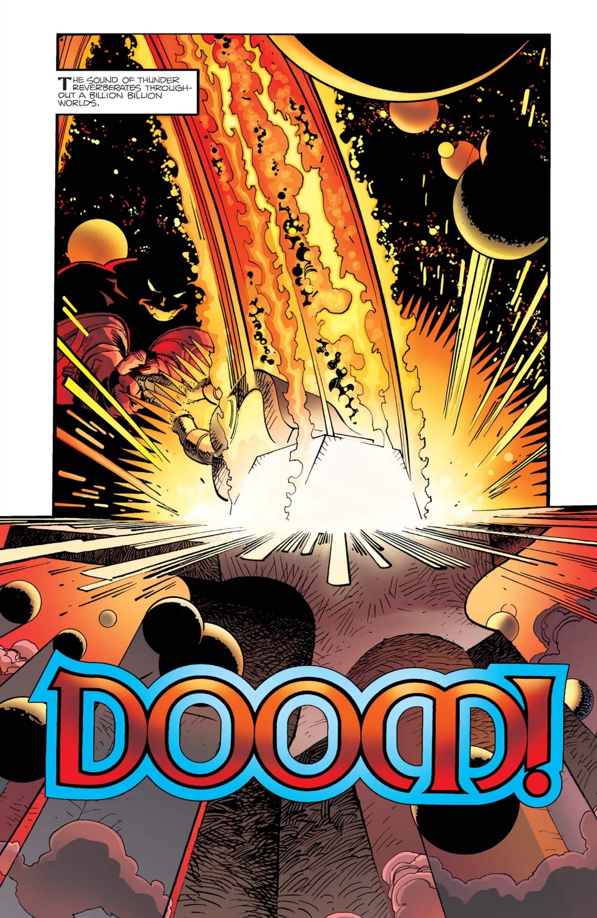 THOR (1966) #337 page by Walter Simonson, George Roussos, and John Workman