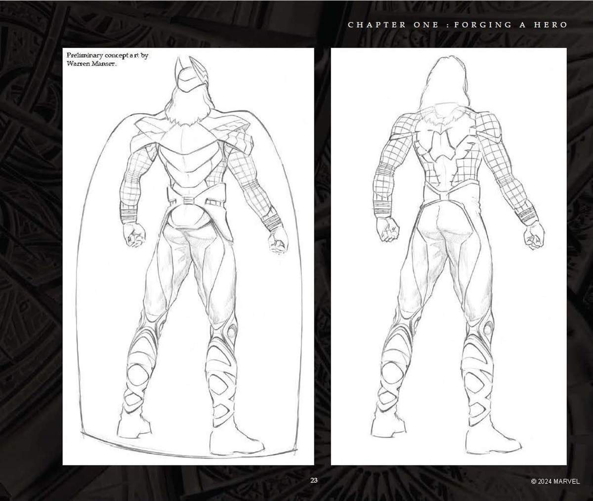 'Marvel Studios' The Infinity Saga - Thor: The Art of the Movie' interior page