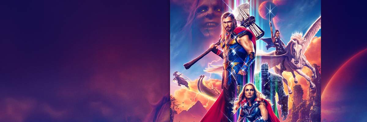 Marvel Studios' Thor: Love and Thunder Thor 4 Movie Poster