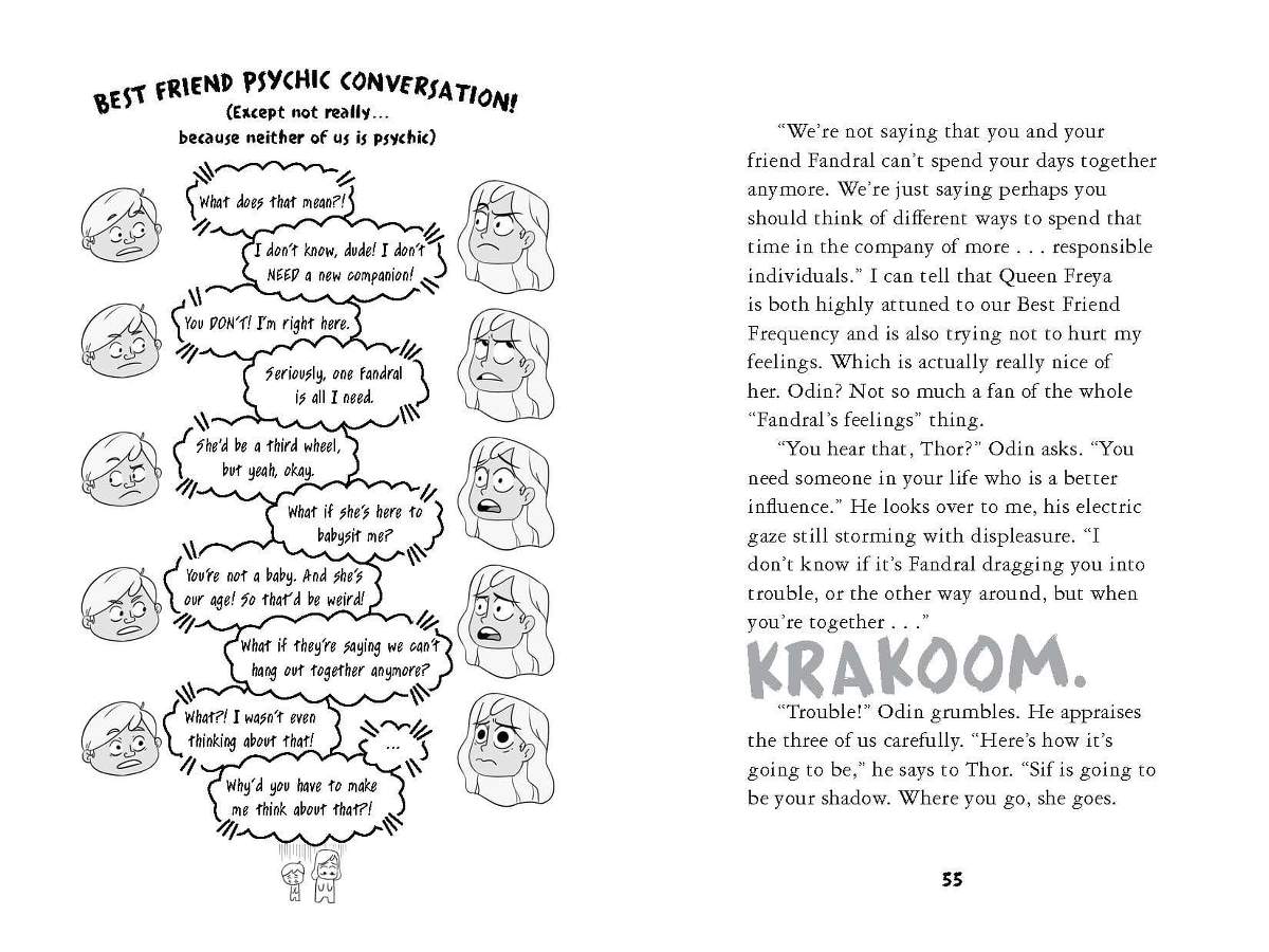 Preview from Thor Quest: Hammers of the Gods.