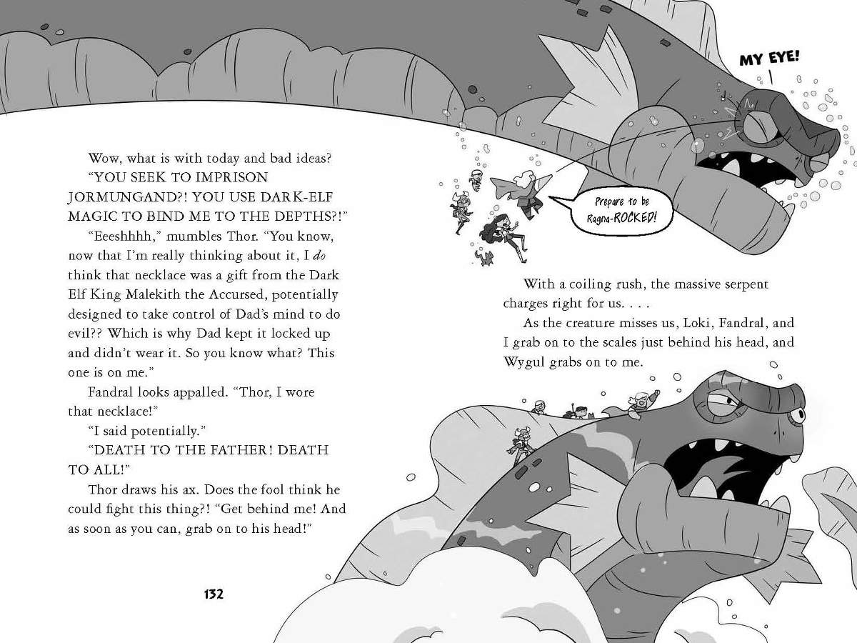 Preview from Thor Quest: Hammers of the Gods.