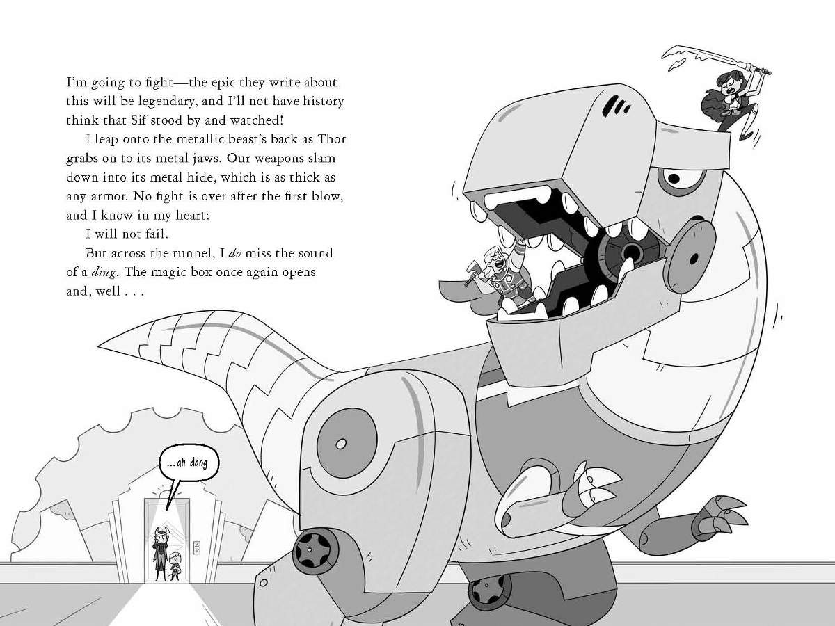 Preview from Thor Quest: Hammers of the Gods.