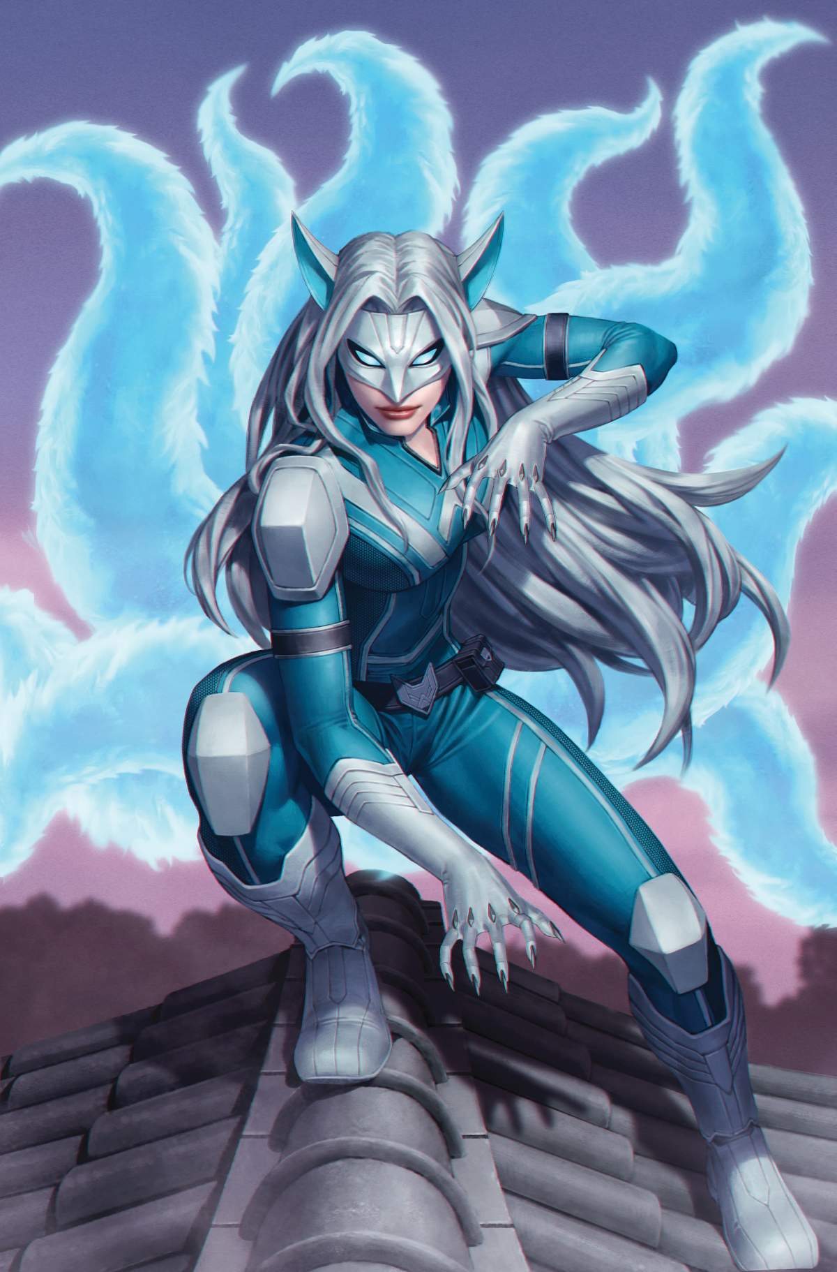 TIGER DIVISION (2022) #1 variant cover by Jung-Geun Yoon