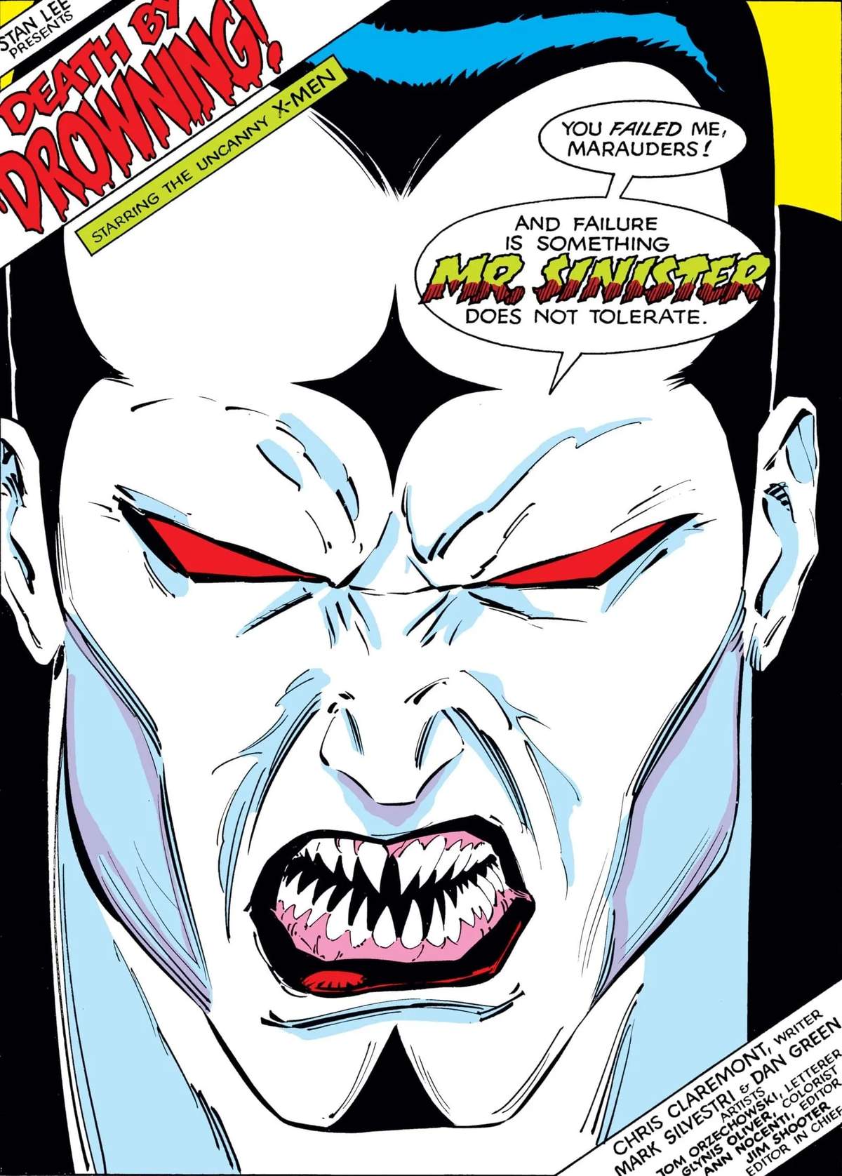 UNCANNY X-MEN (1963) #221 Mister Sinister