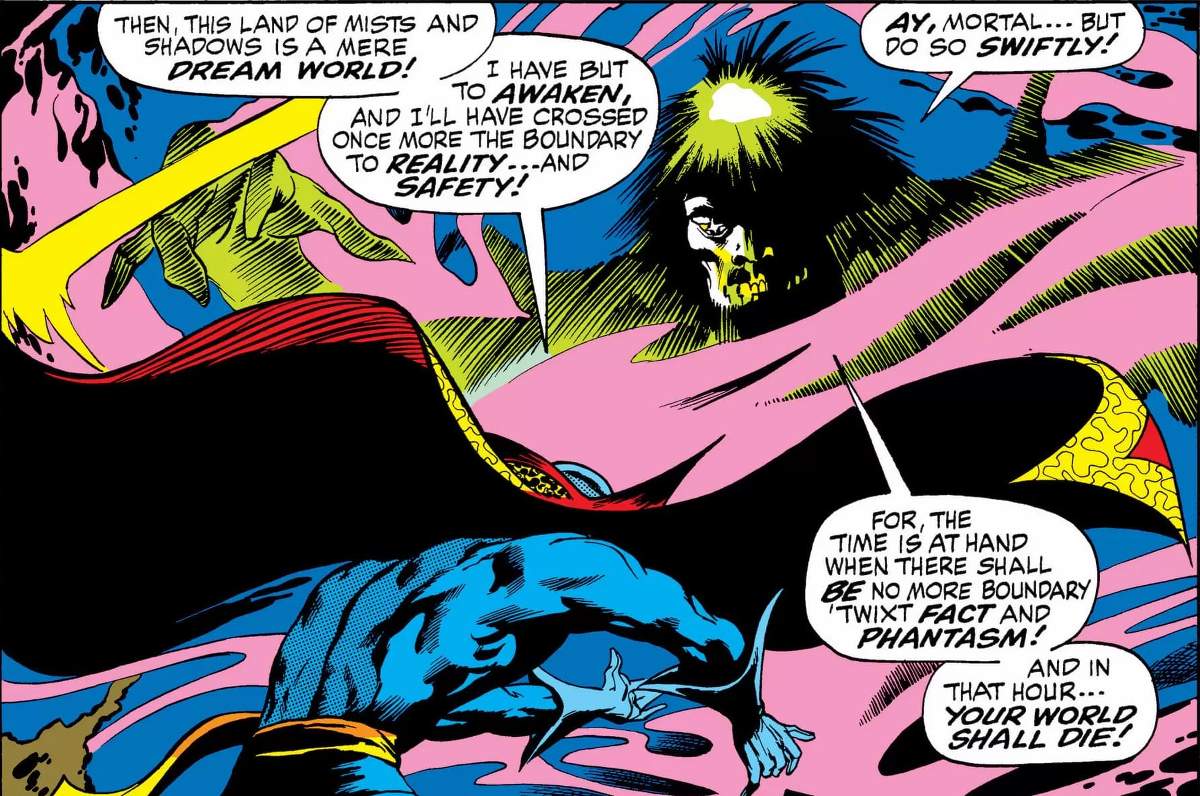 DOCTOR STRANGE (1968) #180 artwork by Gene Colan and Tom Palmer