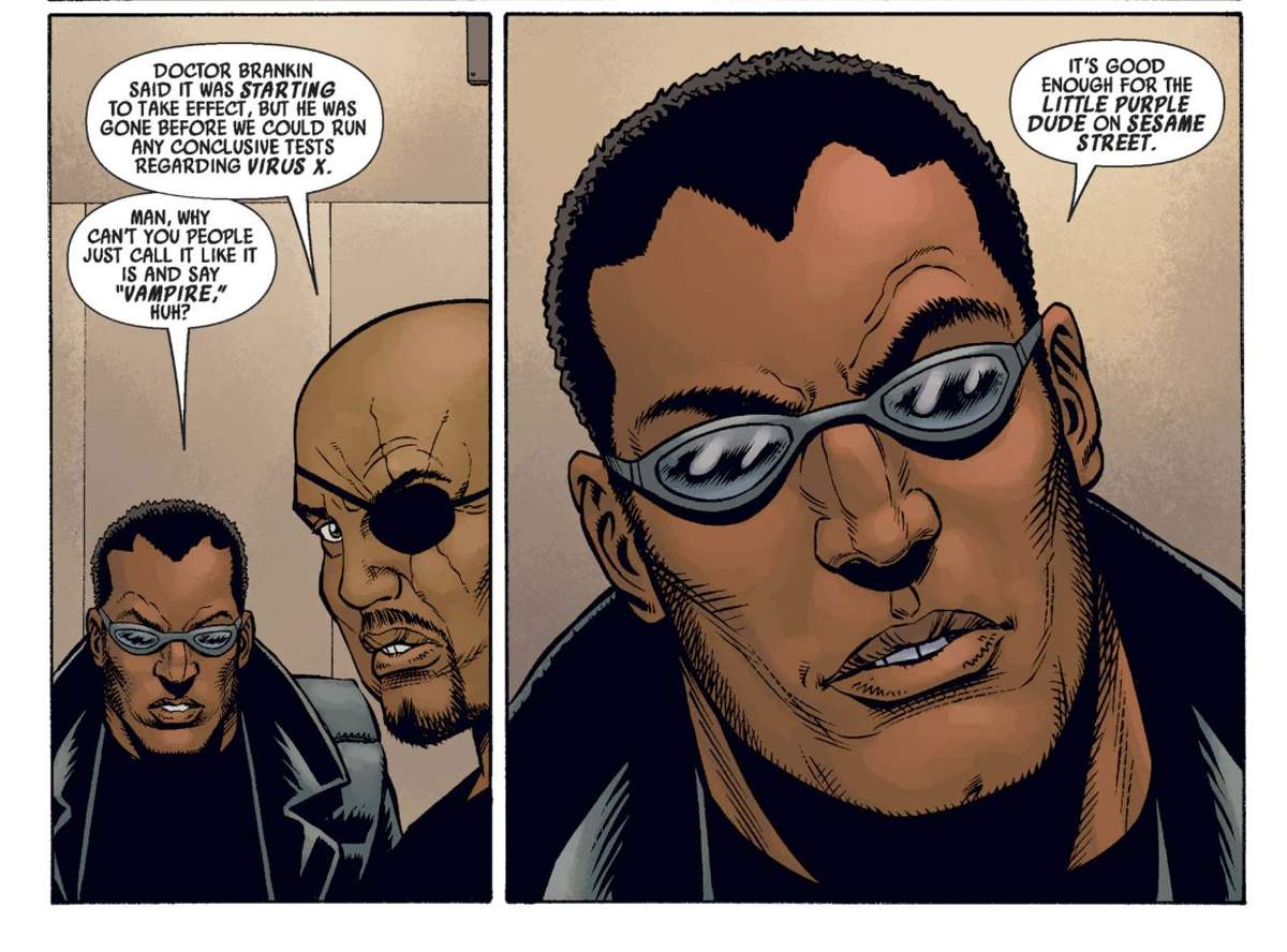 ULTIMATE AVENGERS 3 (2010) #4 panels by Mark Millar and Steve Dillon