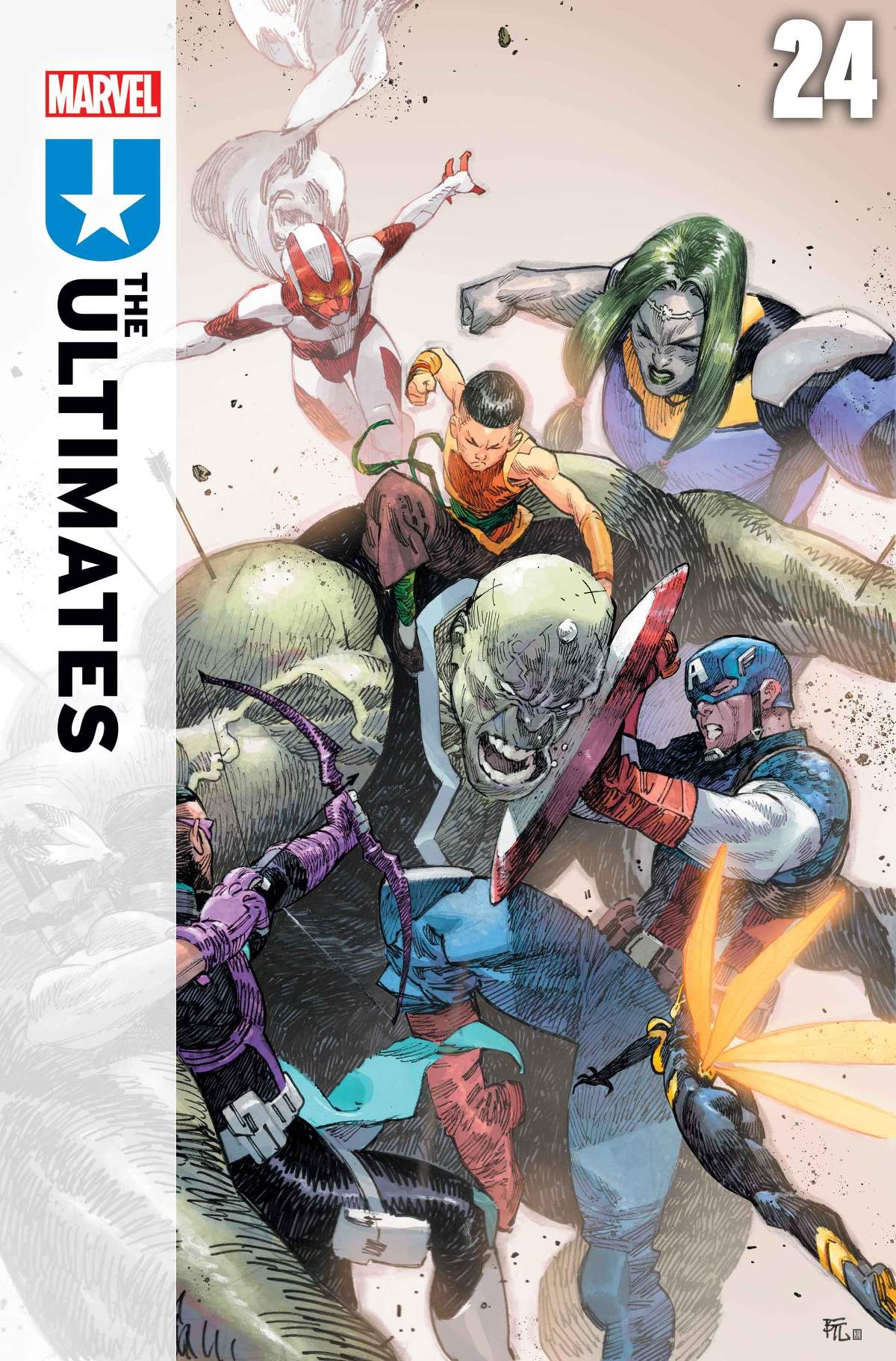 ULTIMATES #24 Cover by DIKE RUAN