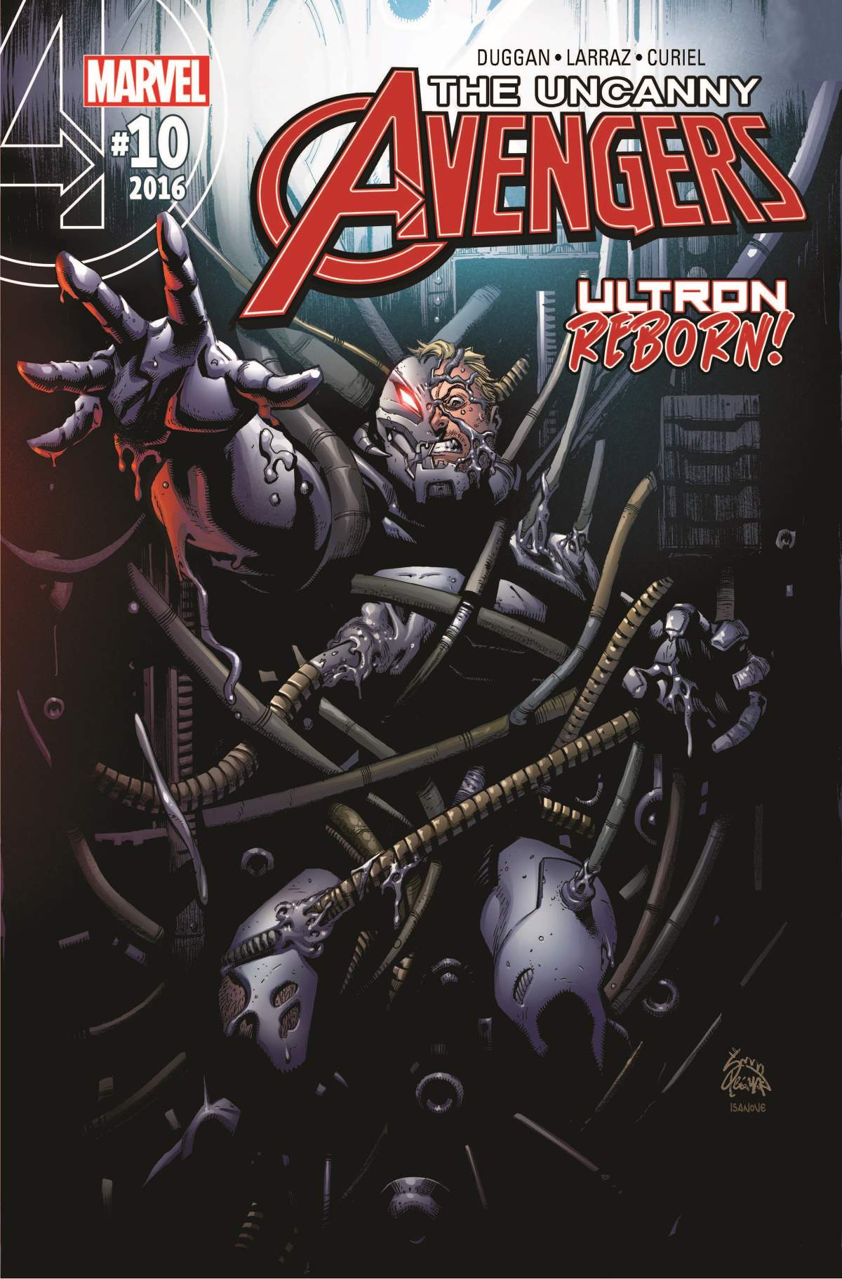 UNCANNY AVENGERS (2015) #10 cover by Ryan Stegman