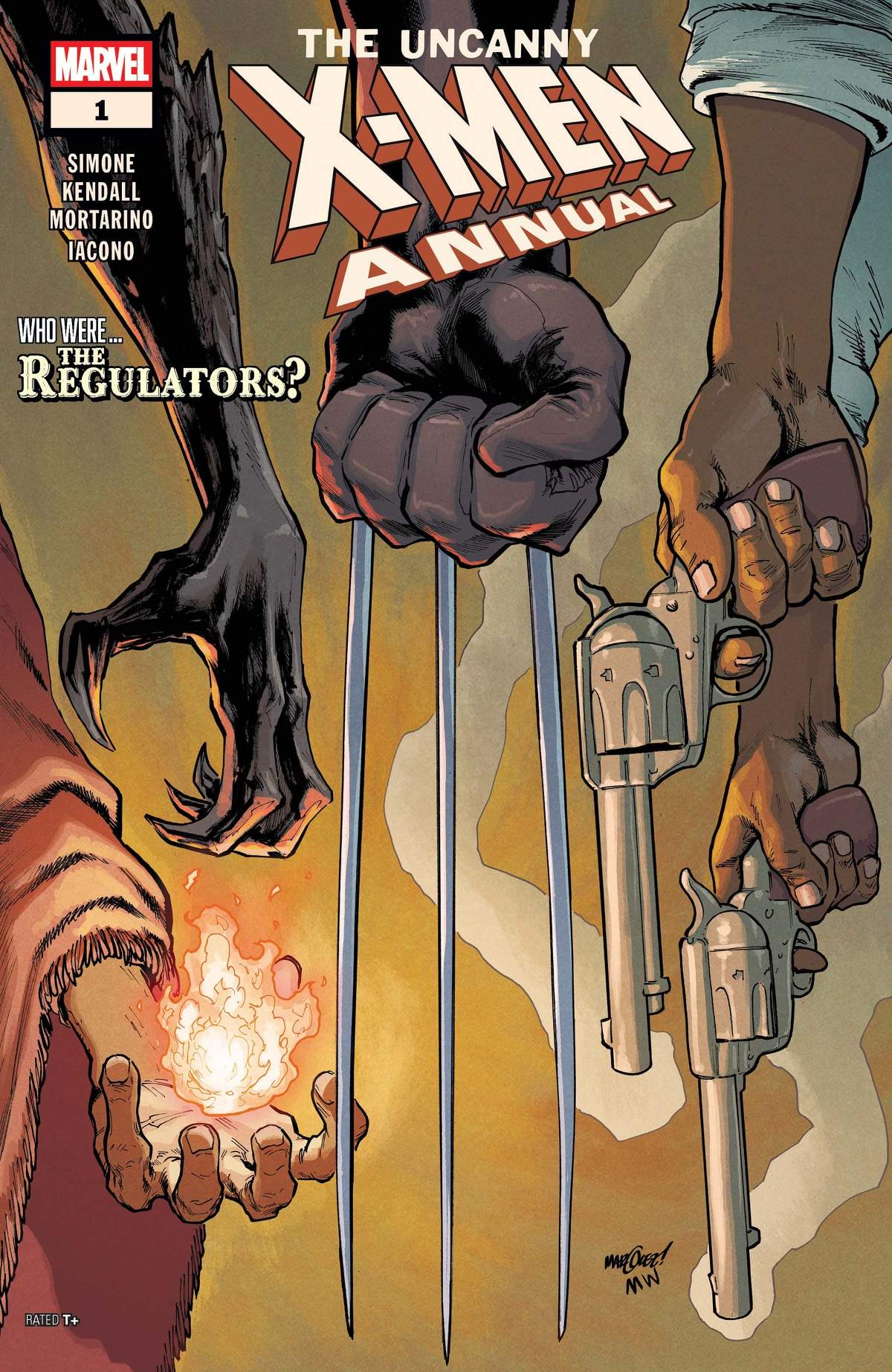 UNCANNY X-MEN ANNUAL (2026) #1 cover by David Marquez