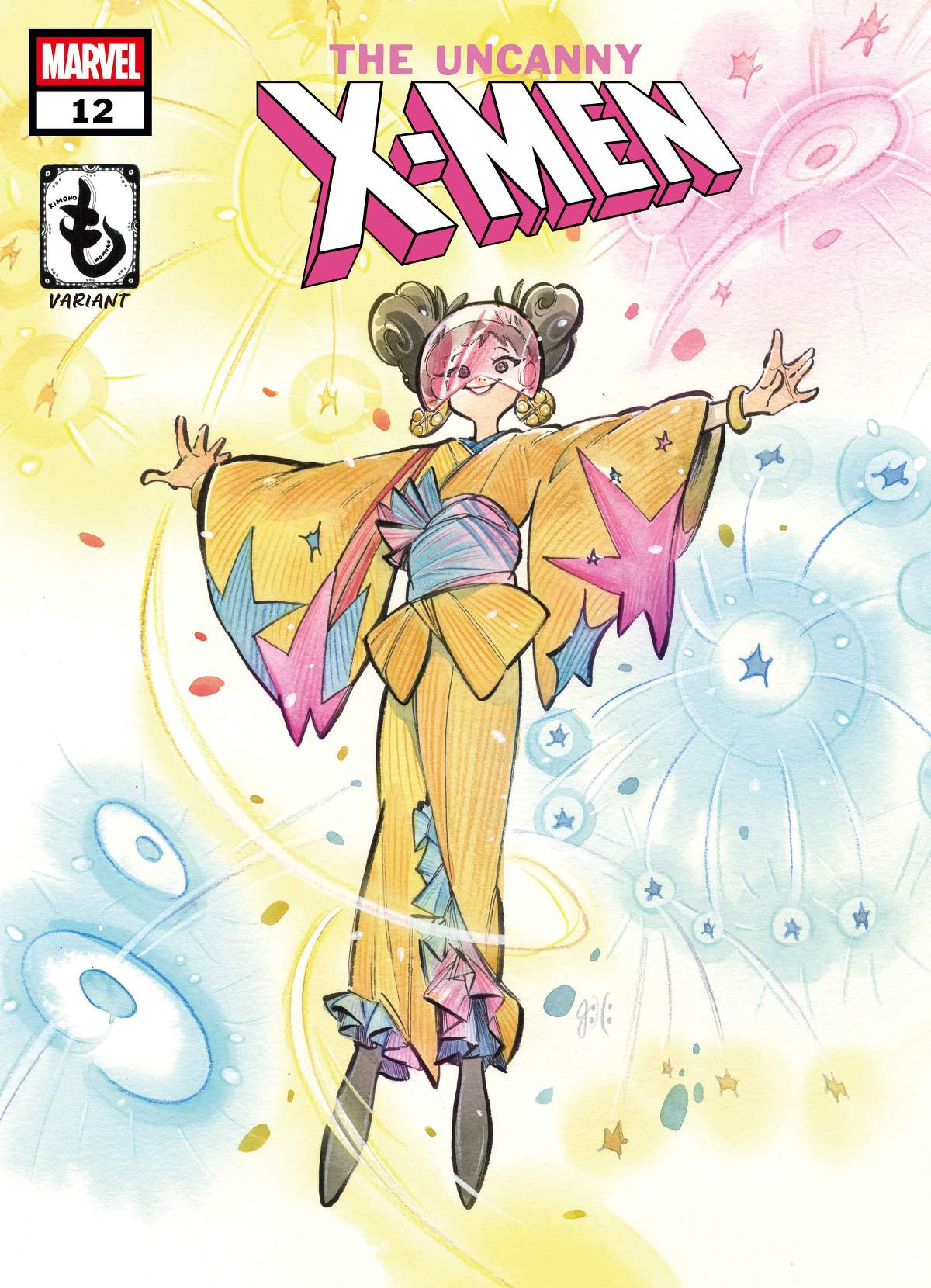UNCANNY X-MEN #12 Kimono Variant Cover by Peach Momoko