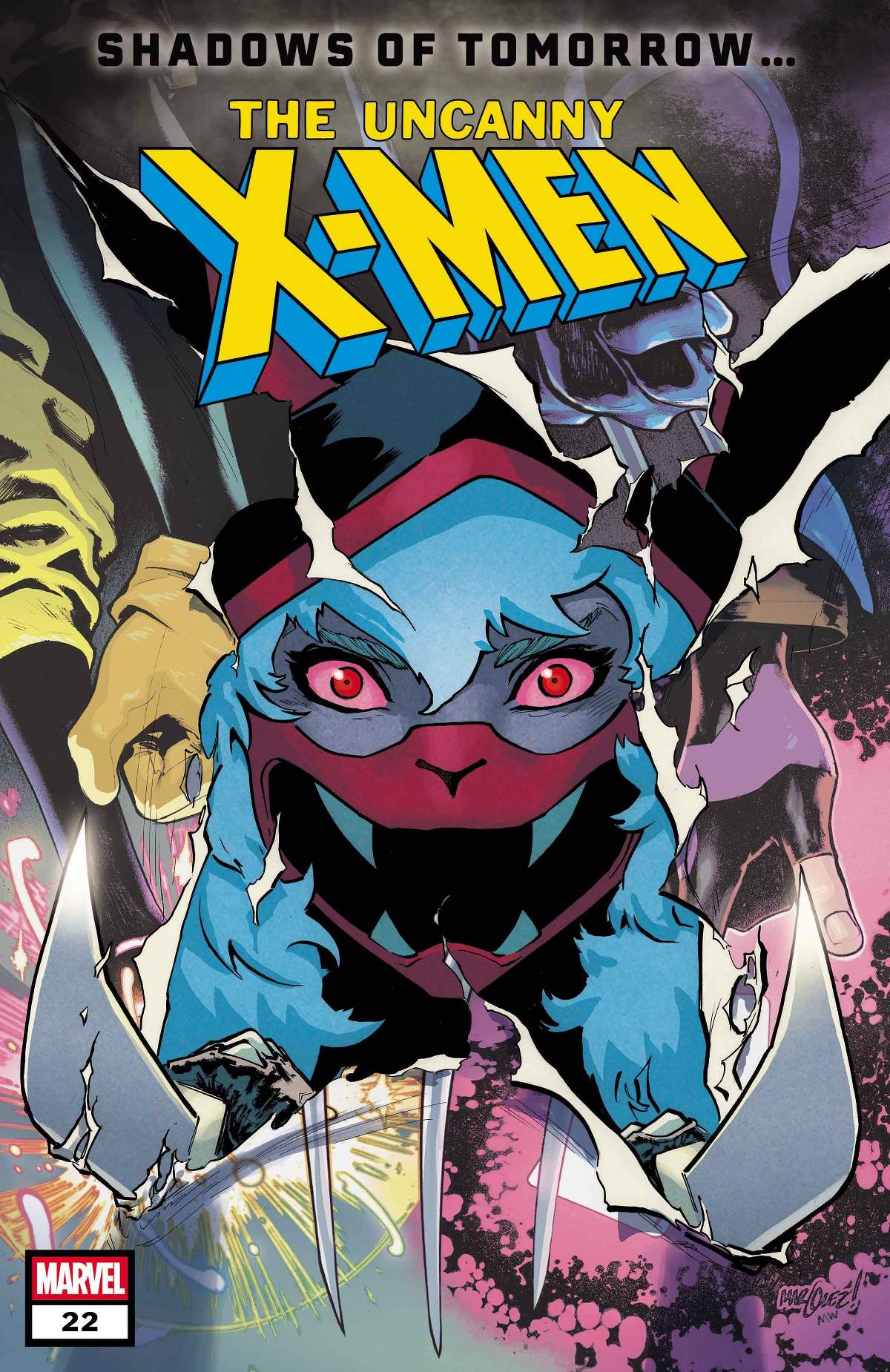 UNCANNY X-MEN #22 Cover by DAVID MARQUEZ