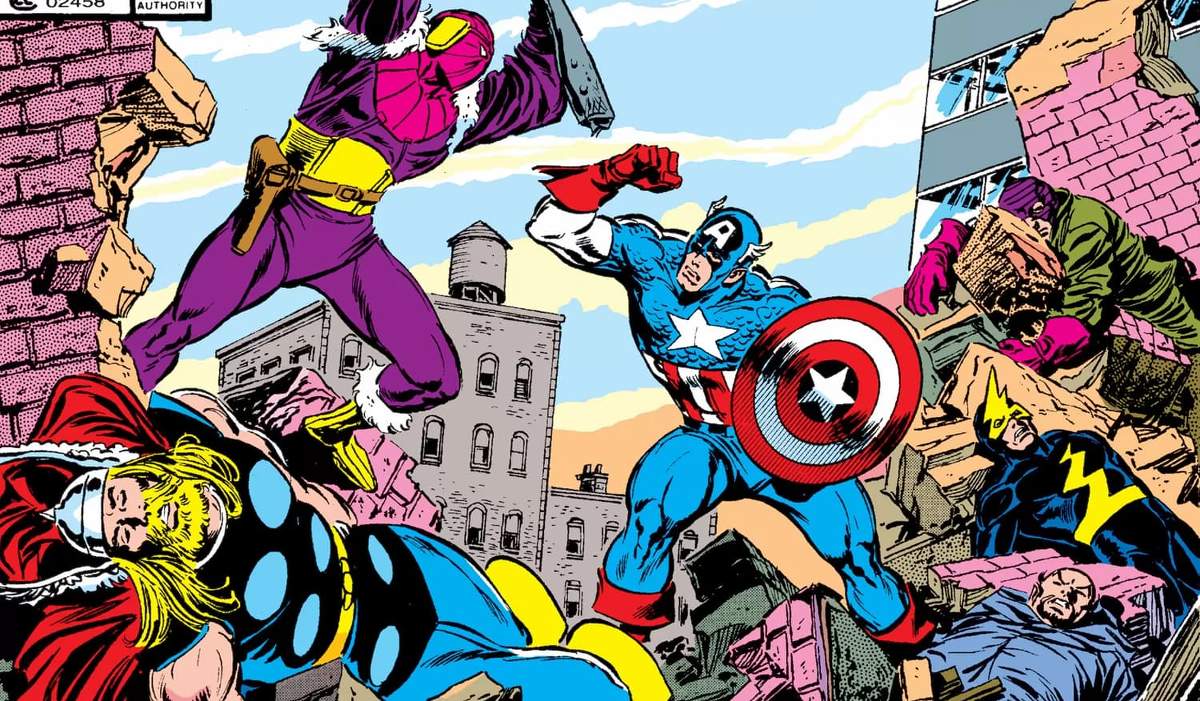 AVENGERS (1963) #277 artwork by John Buscema and Tom Palmer