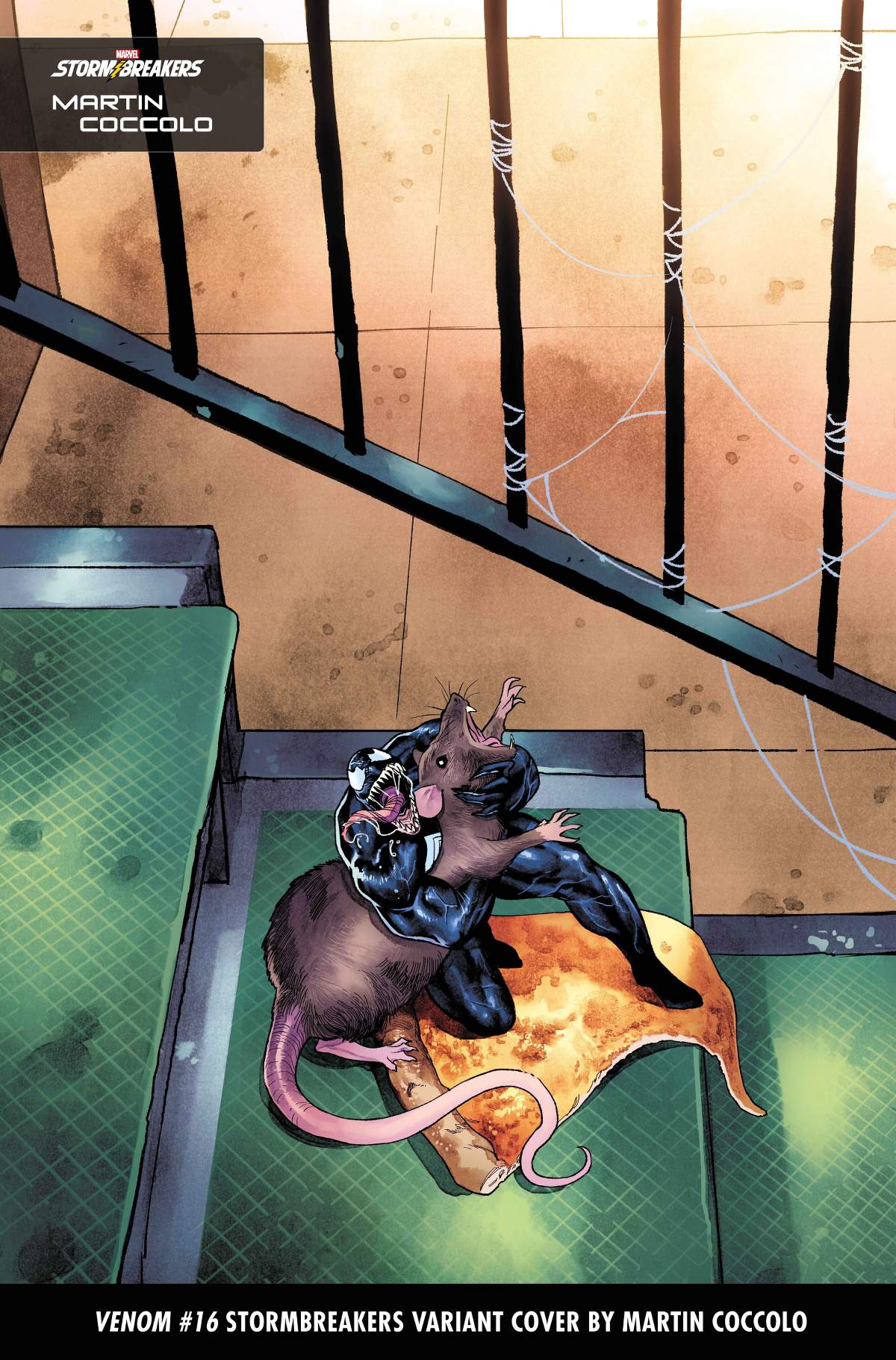 VENOM #16 STORMBREAKERS VARIANT COVER BY MARTIN COCCOLO