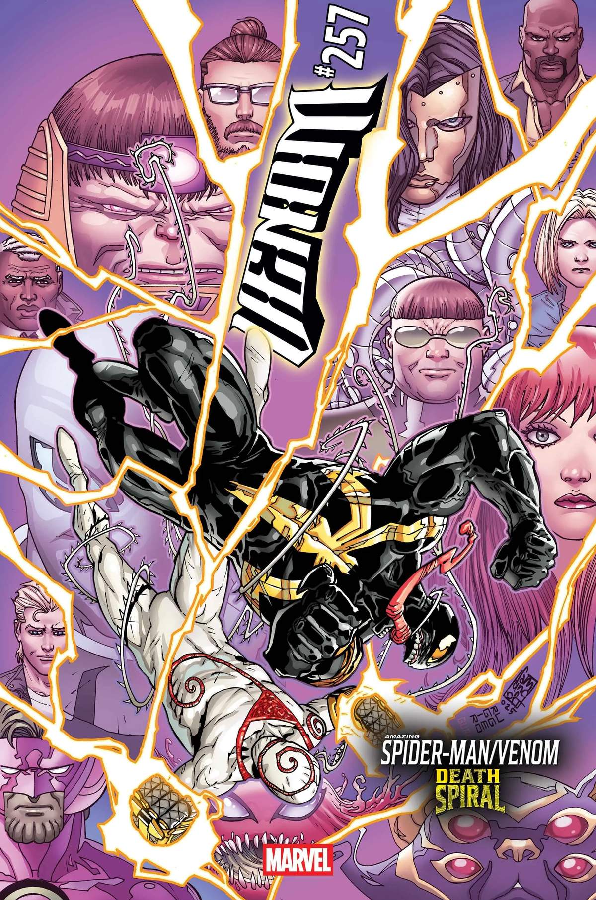 VENOM #257 Cover by Giuseppe Camuncoli