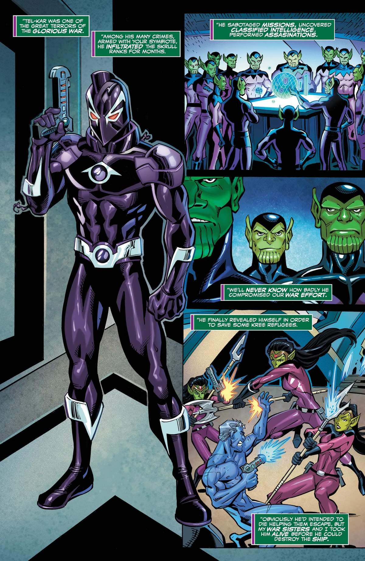 VENOM: FIRST HOST (2018) #3 page by Mike Costa, Mark Bagley, Ron Lim, Andrew Hennessy, and Scott Hanna