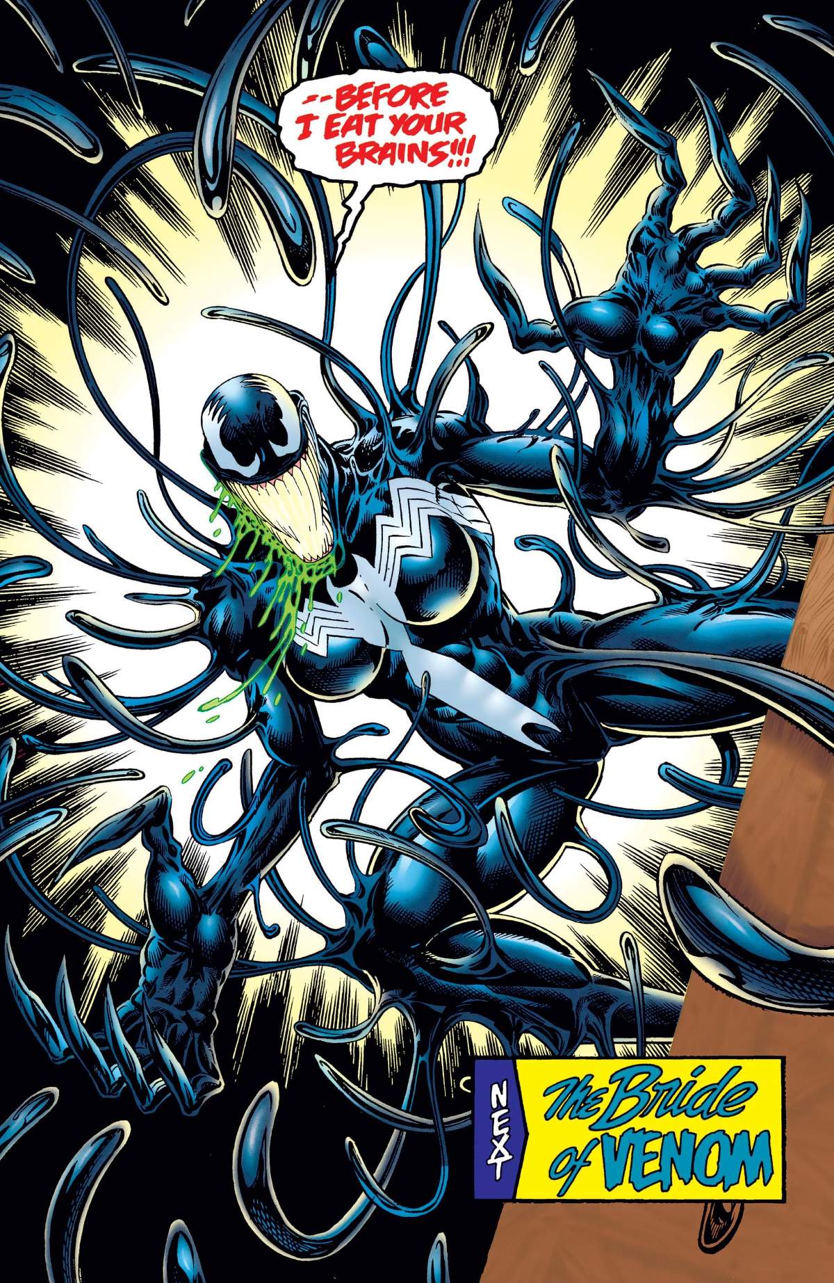 VENOM: SINNER TAKES ALL (1995) #2 page by Larry Hama, Greg Luzniak, and Scott Koblish