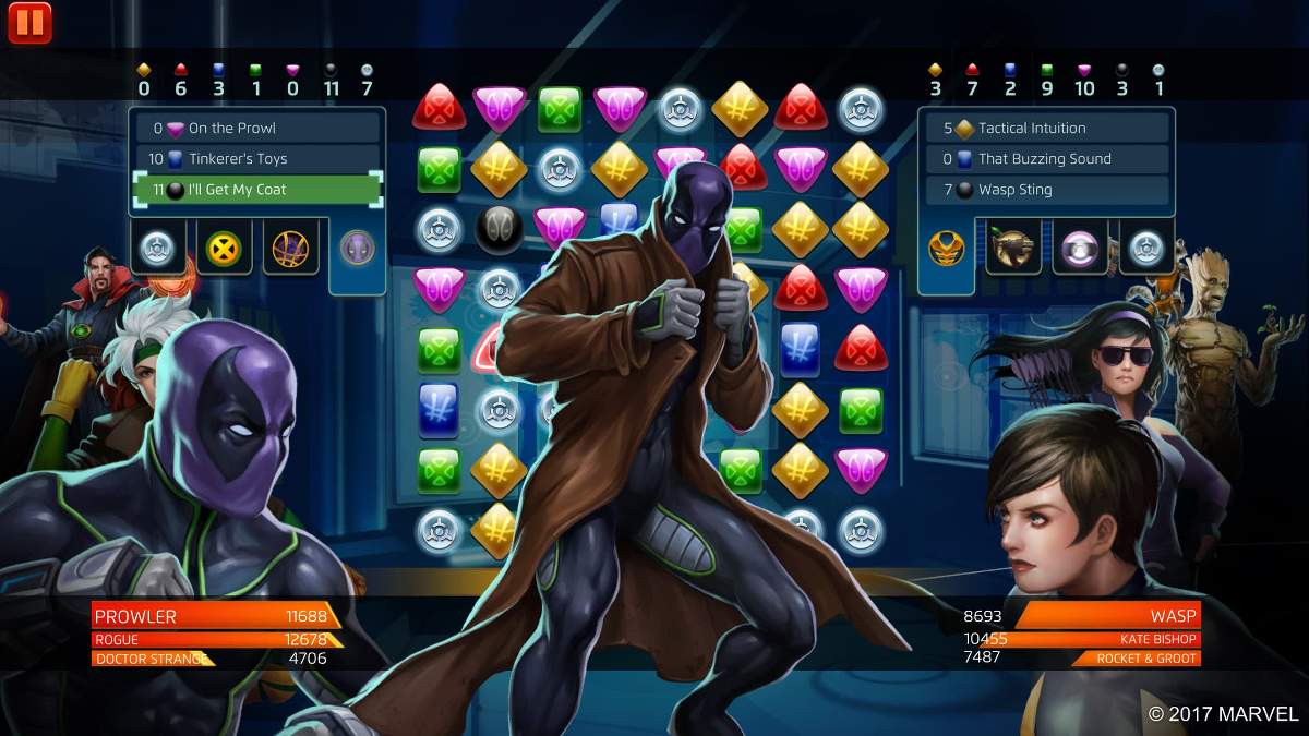 Marvel Puzzle Quest - Prowler - I'll Get My Coat