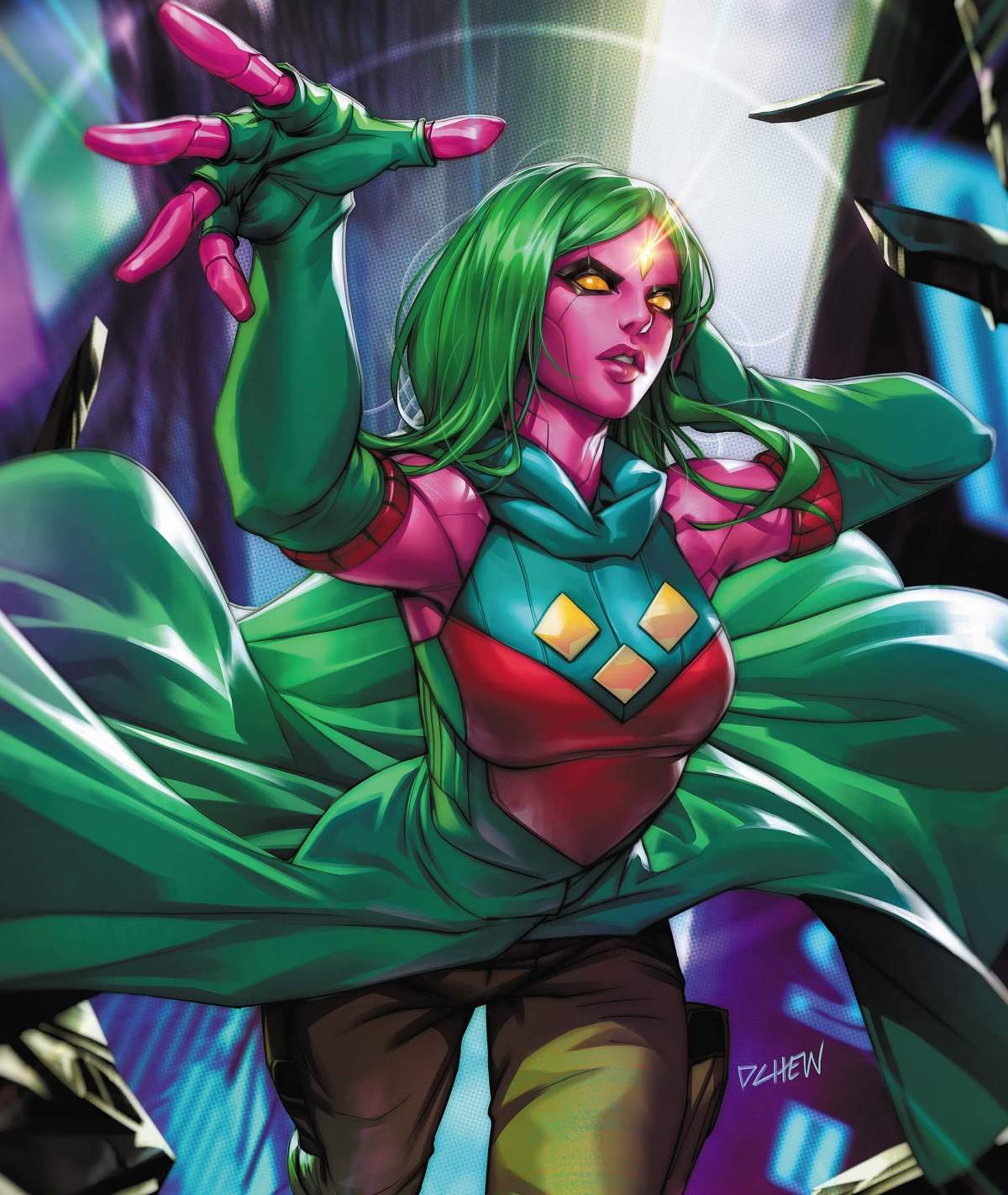 NEW CHAMPIONS (2025) #3 variant cover by Derrick Chew