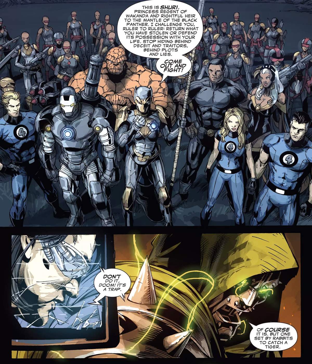 DOOMWAR (2010) #6 by Jonathan Maberry and Scot Eaton